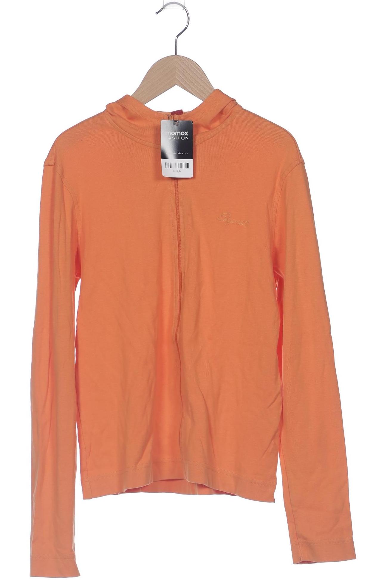 

Esprit Damen Kapuzenpullover, orange, Gr. 38