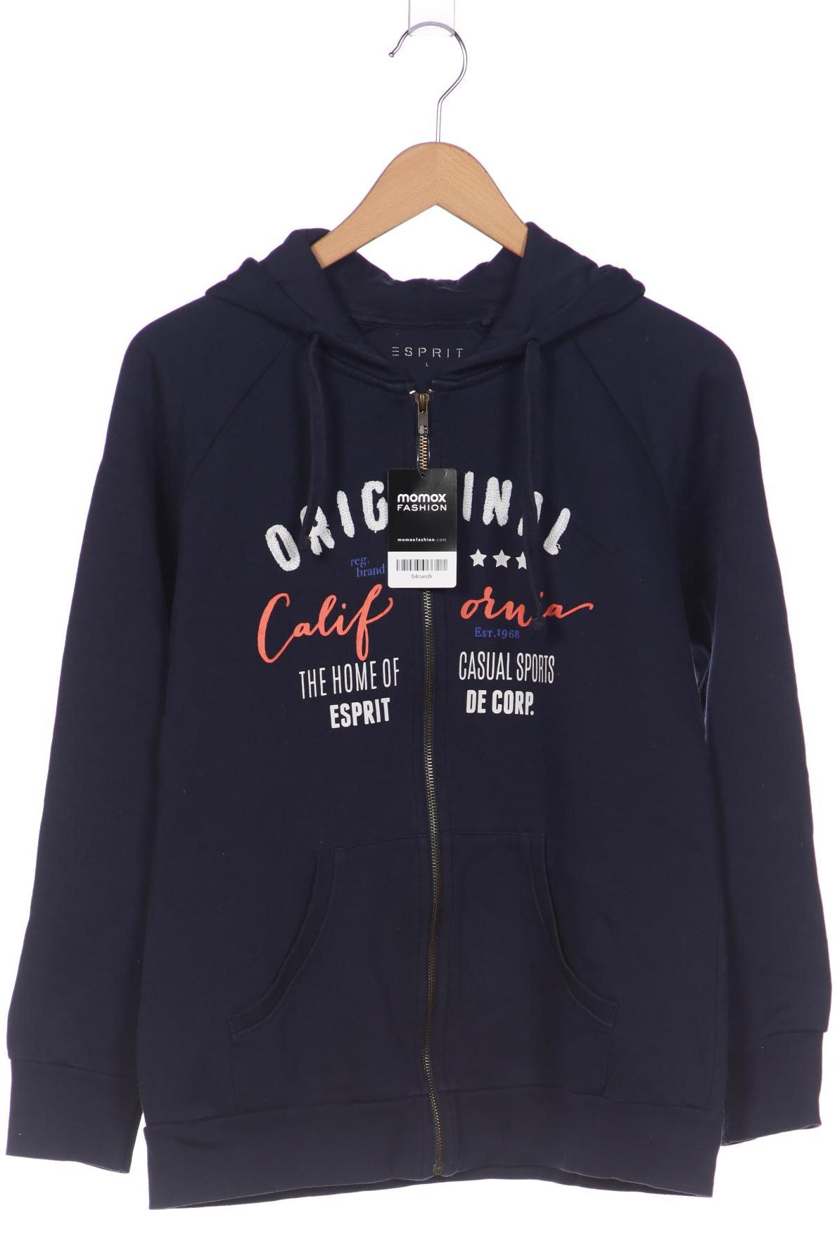 

Esprit Damen Kapuzenpullover, marineblau, Gr. 42