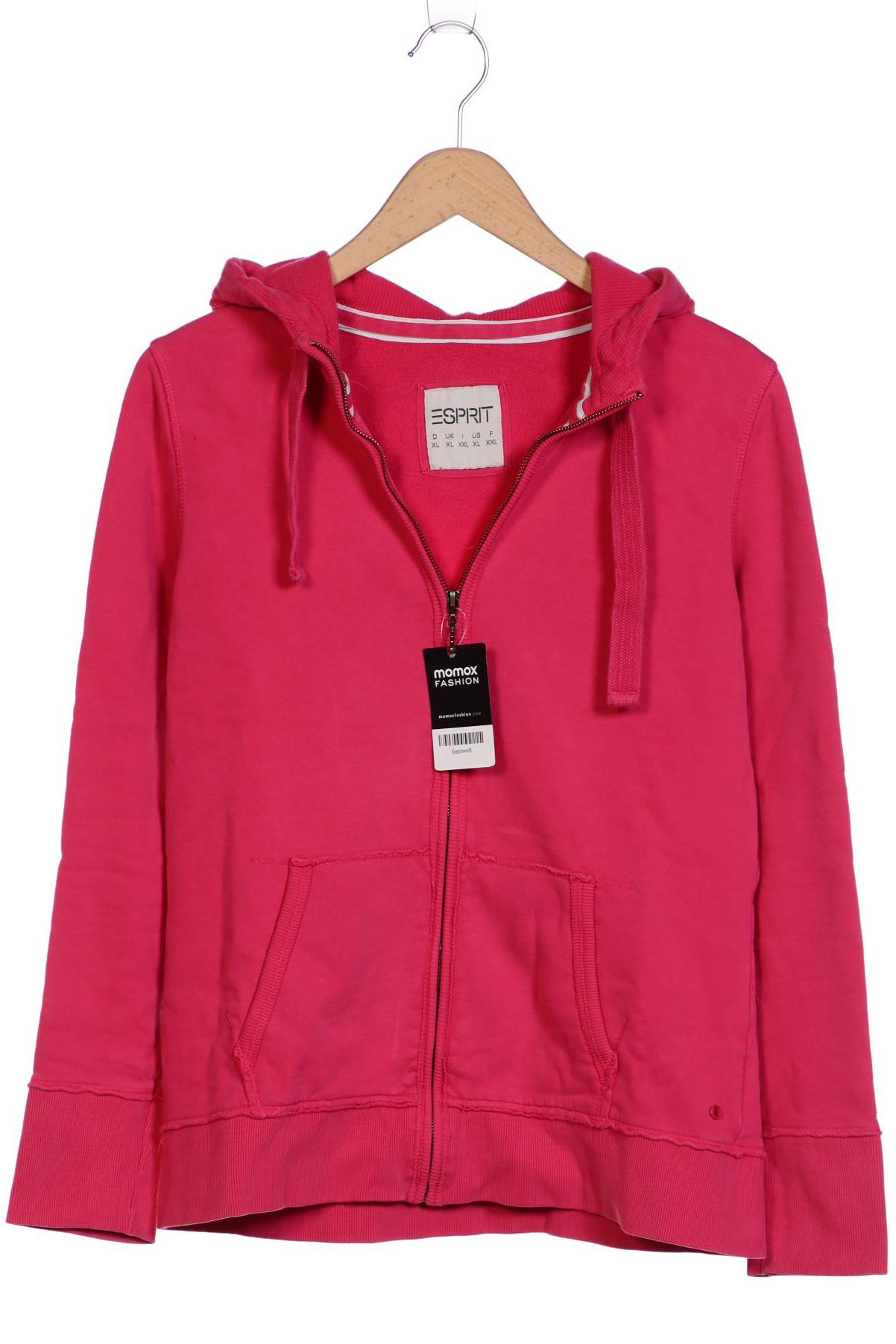 

Esprit Damen Kapuzenpullover, pink, Gr. 44