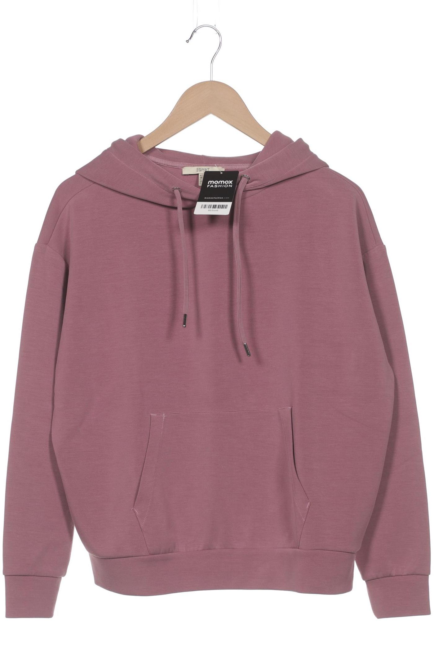 

Esprit Damen Kapuzenpullover, pink, Gr. 34