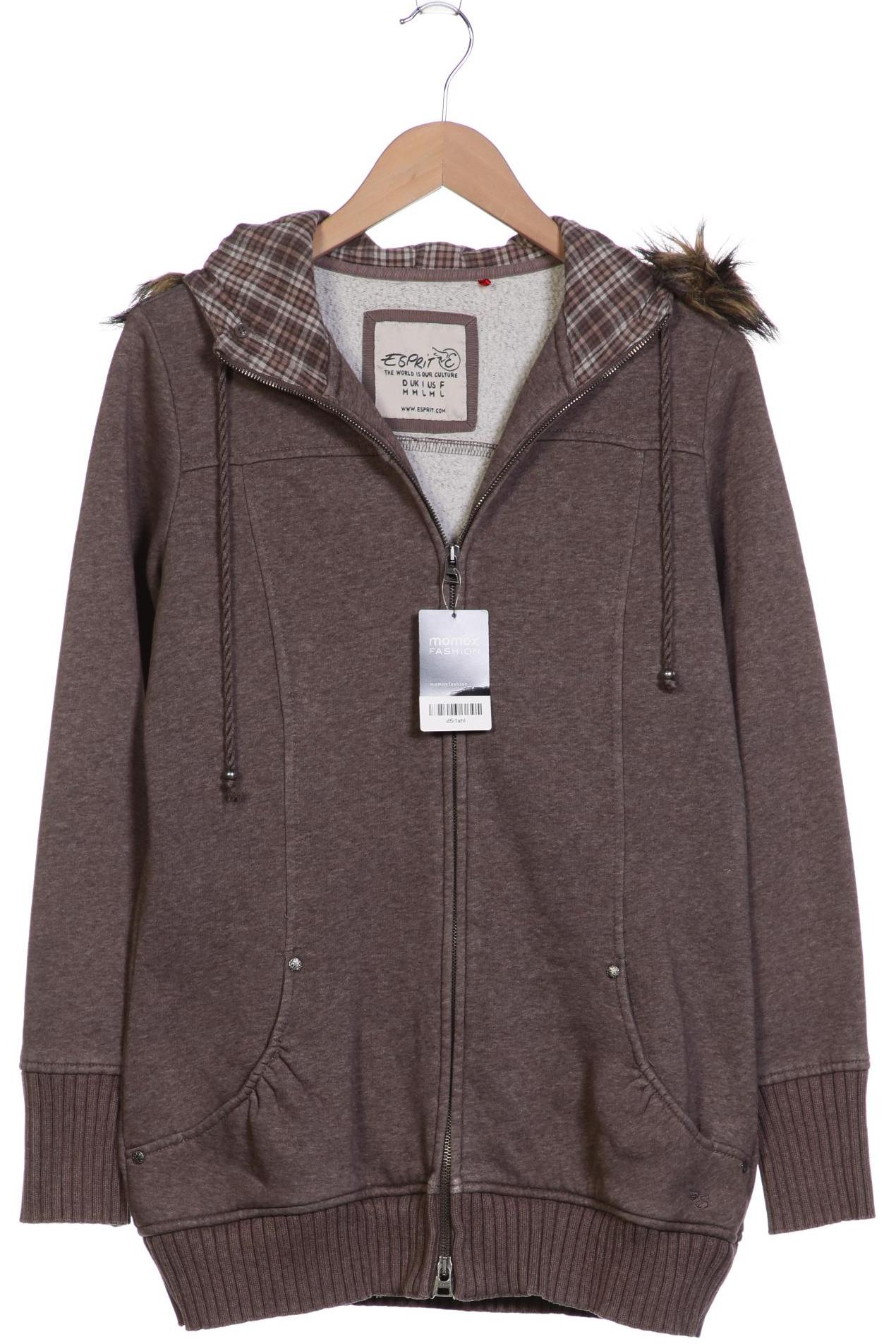 

Esprit Damen Kapuzenpullover, braun, Gr. 38
