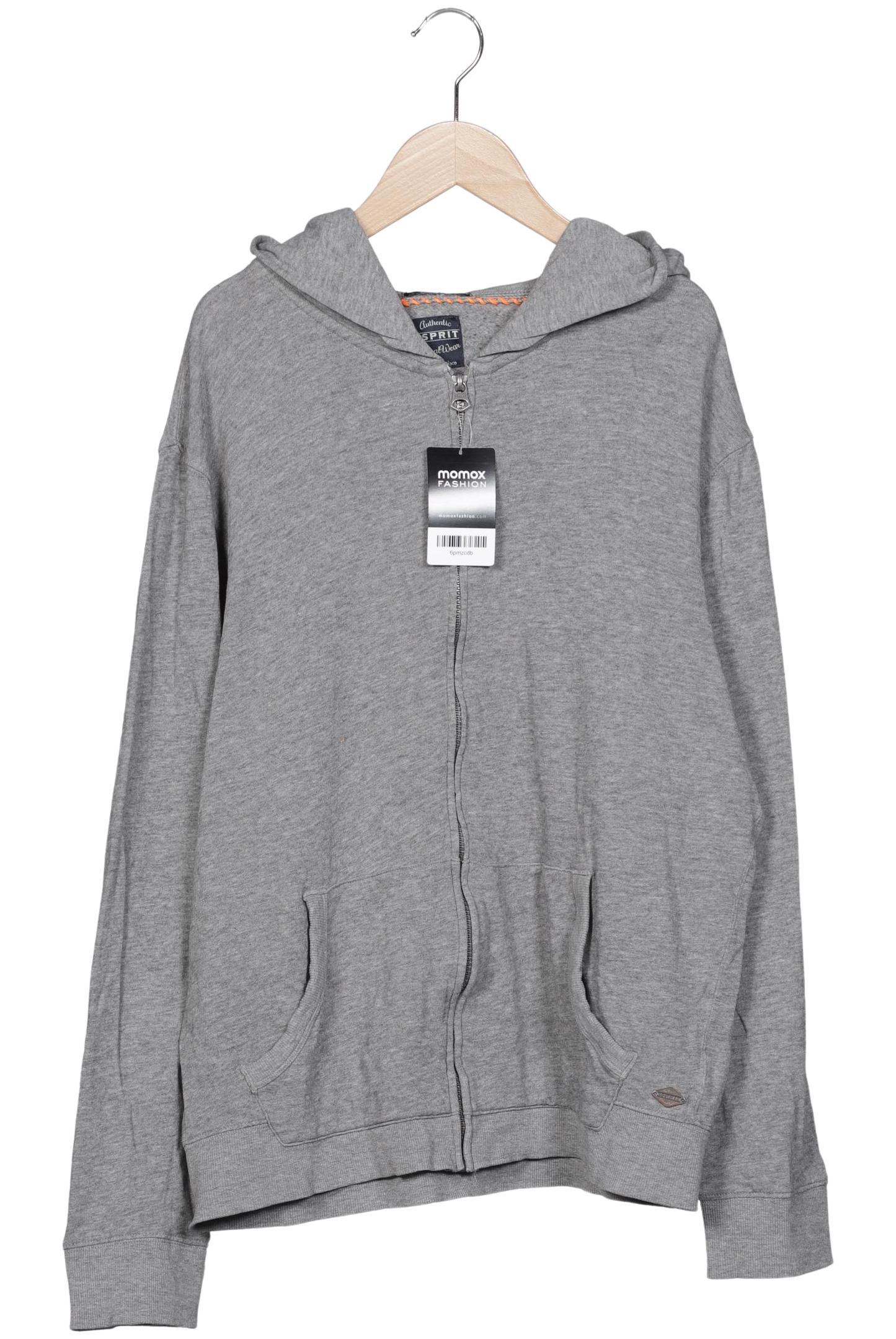 

Esprit Damen Kapuzenpullover, grau, Gr. 42