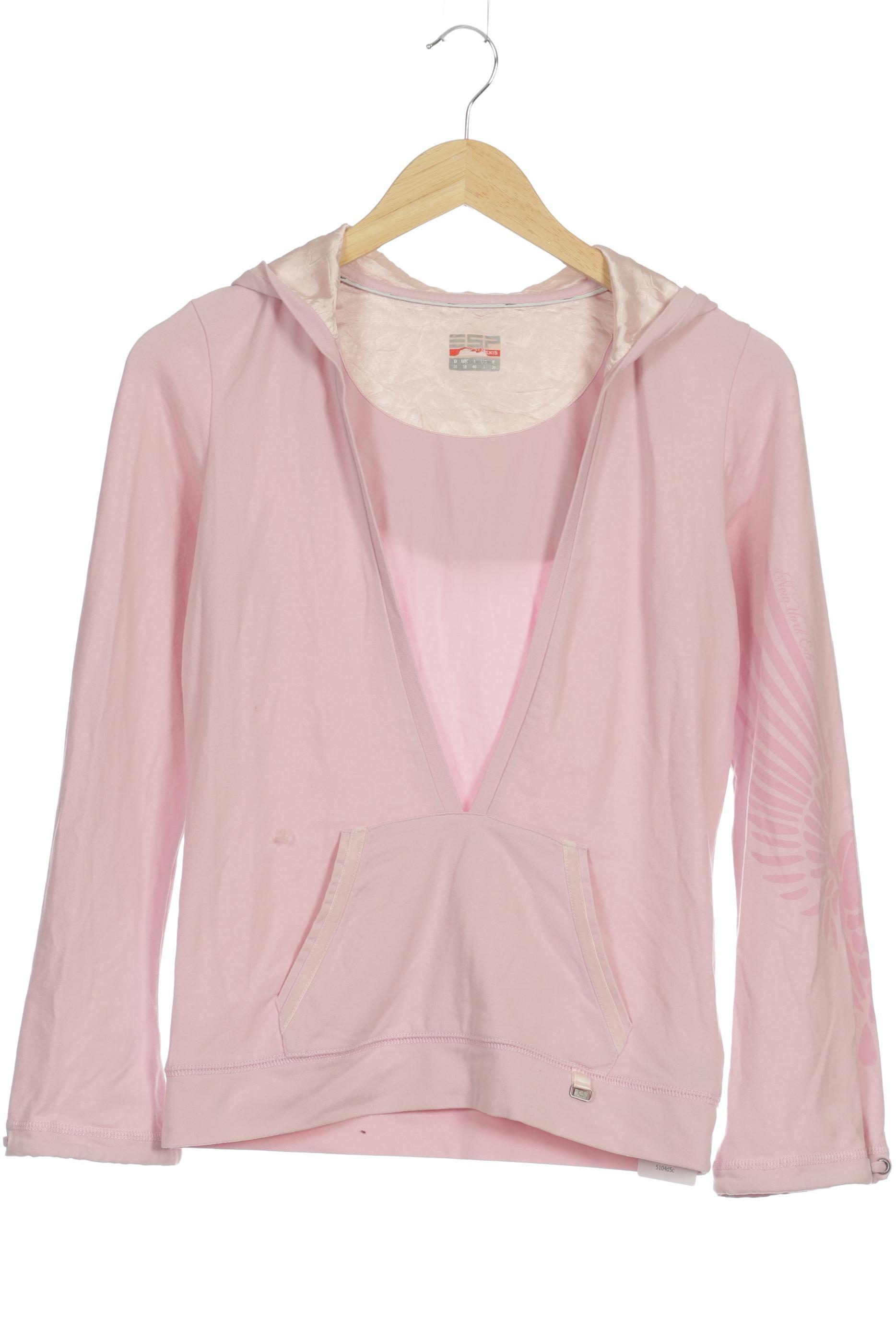

Esprit Damen Kapuzenpullover, pink, Gr. 36