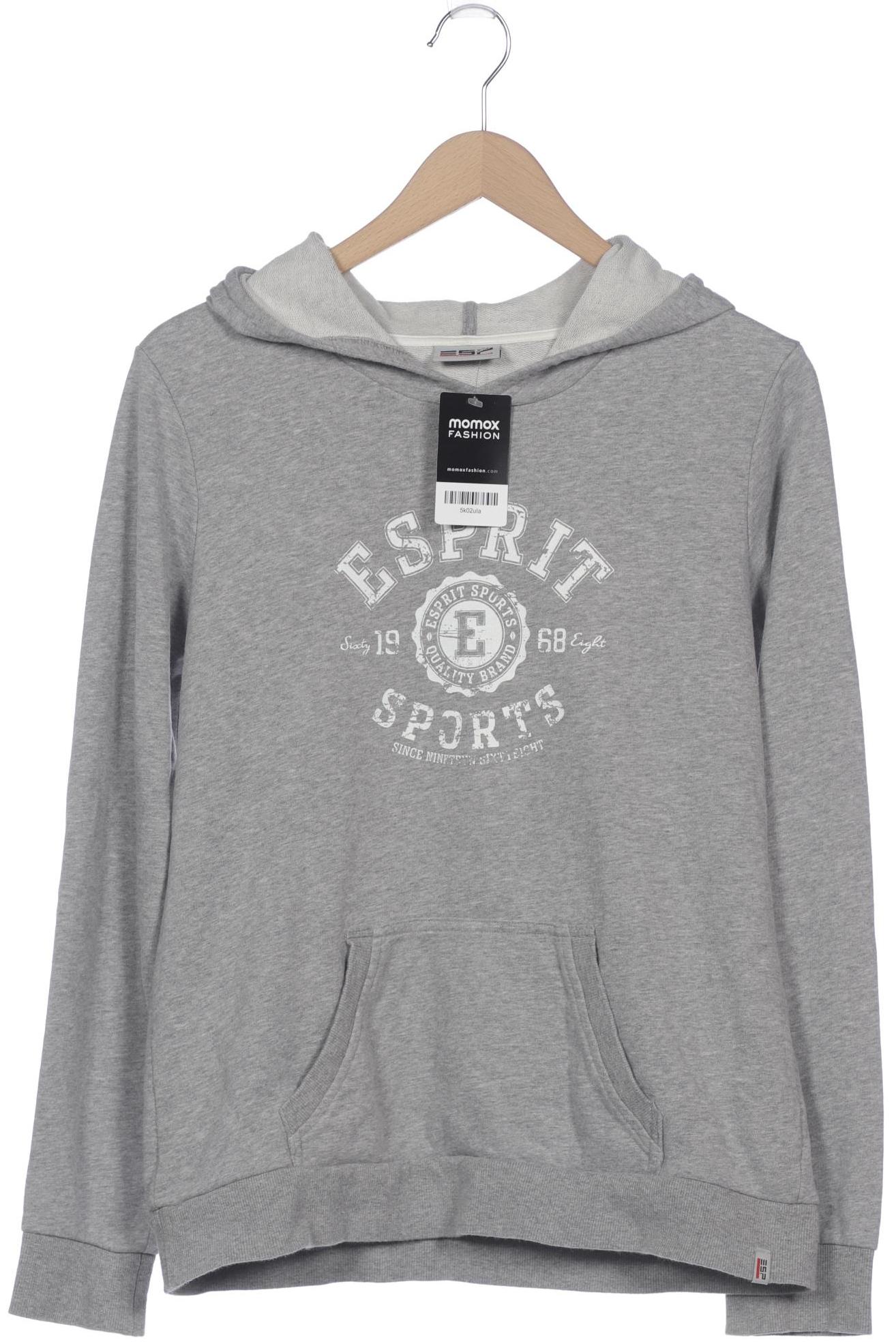

Esprit Damen Kapuzenpullover, grau, Gr. 42