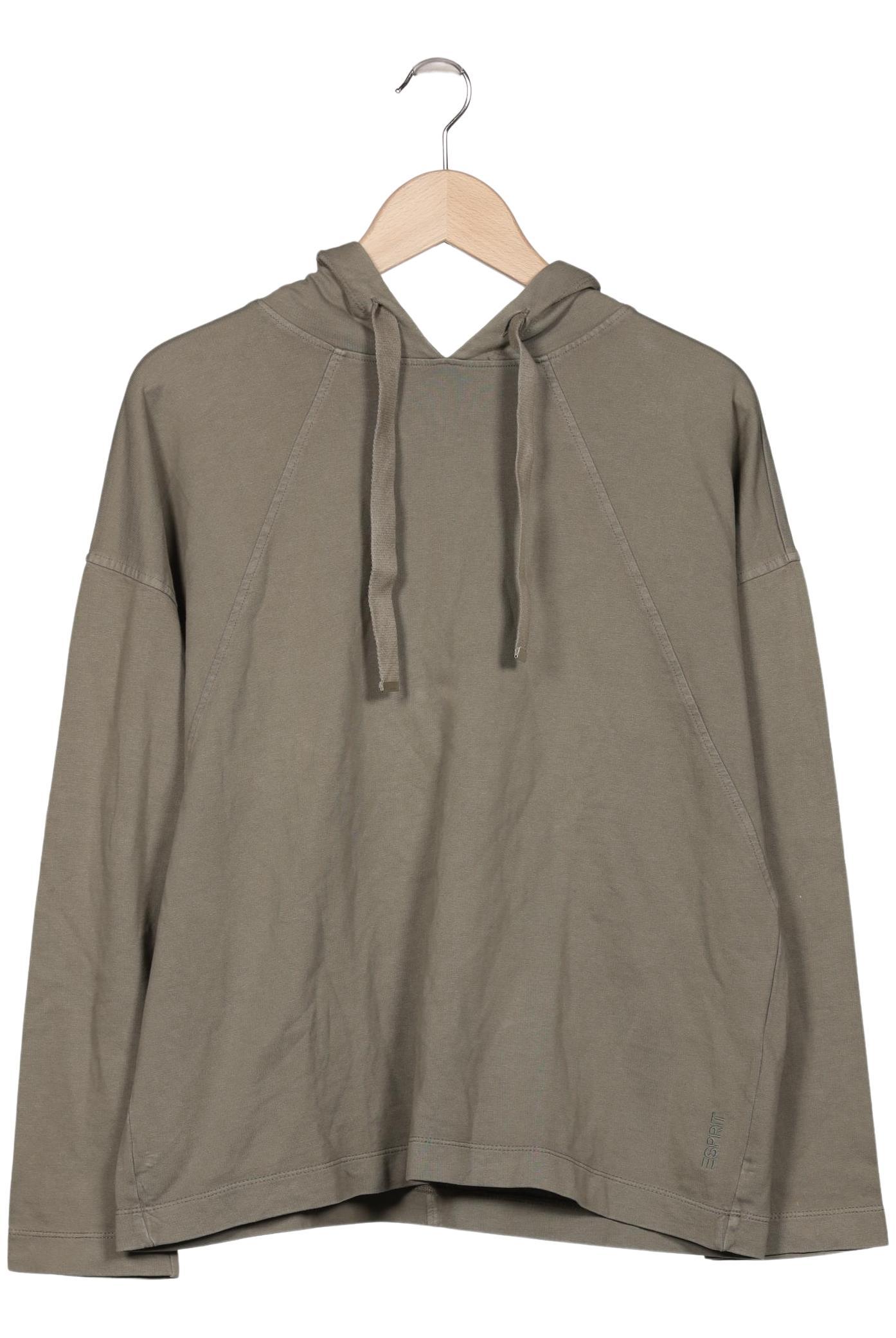 

Esprit Damen Kapuzenpullover, grün, Gr. 42