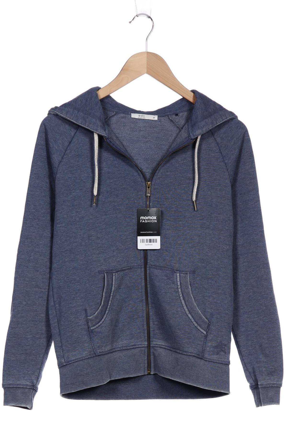 

Esprit Damen Kapuzenpullover, blau, Gr. 38