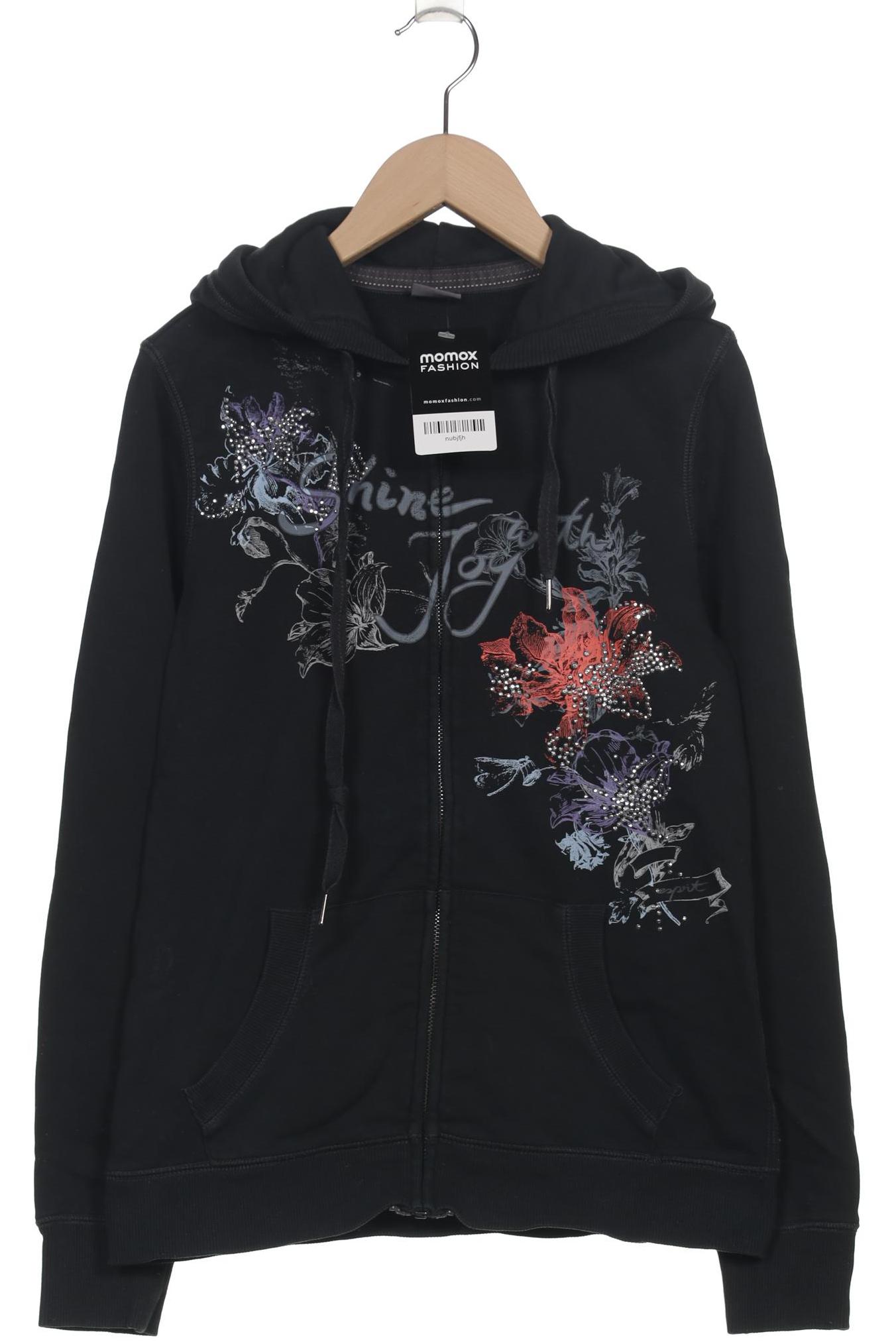 

Esprit Damen Kapuzenpullover, schwarz, Gr. 36