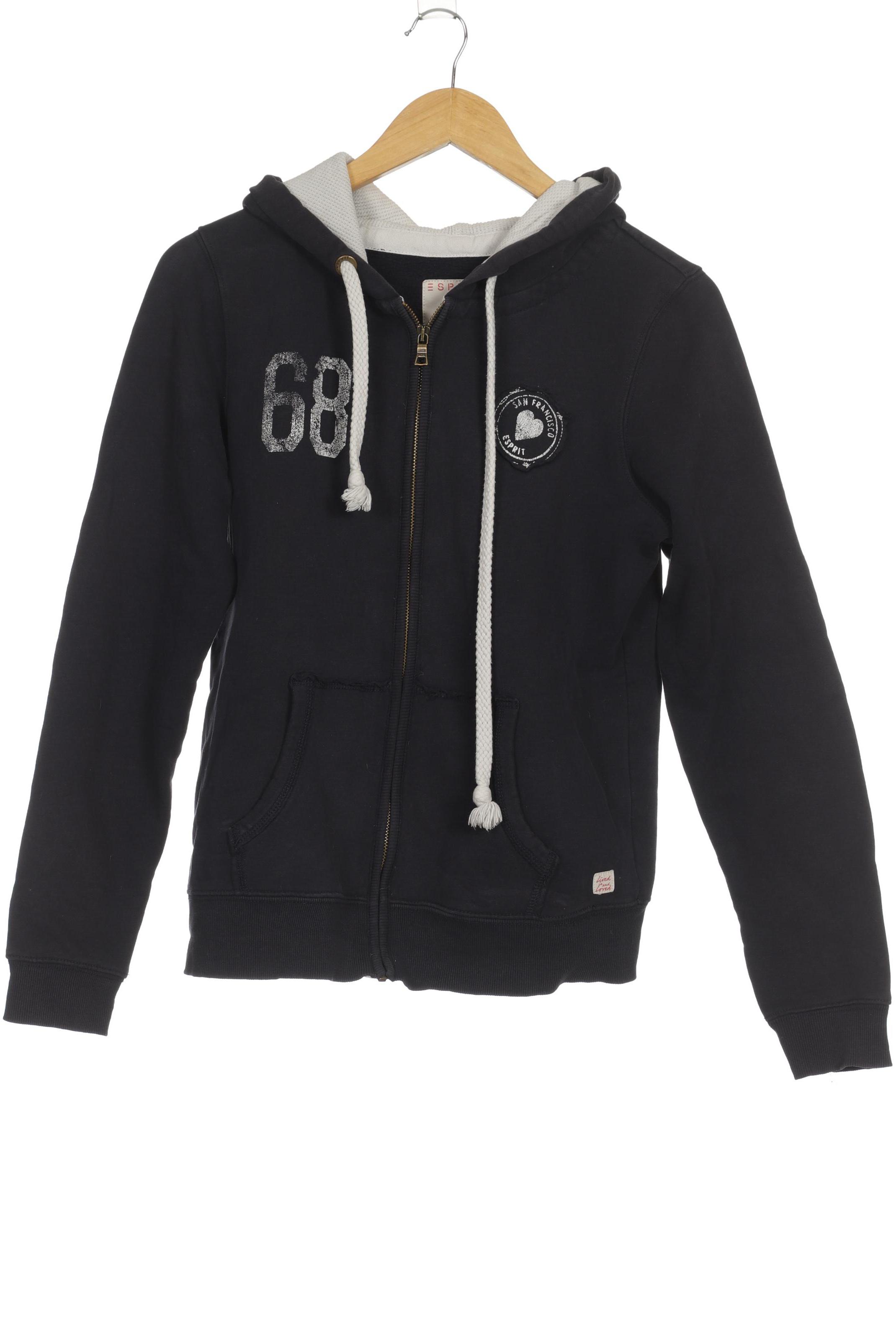 

Esprit Damen Kapuzenpullover, blau, Gr.