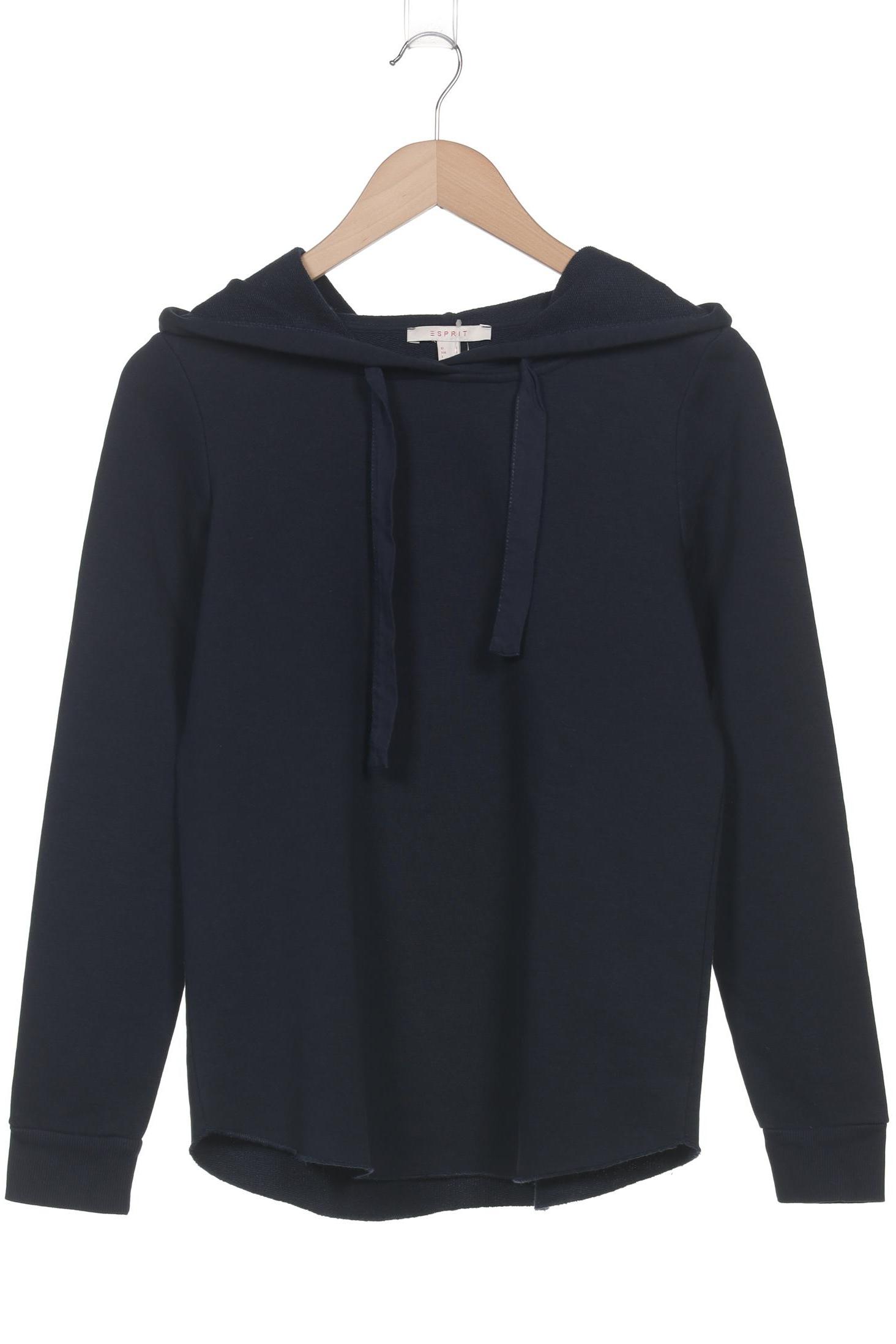 

Esprit Damen Kapuzenpullover, marineblau, Gr. 36