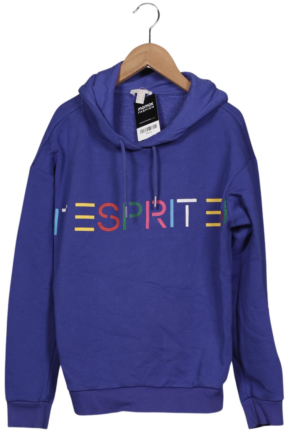 

Esprit Damen Kapuzenpullover, blau, Gr. 38