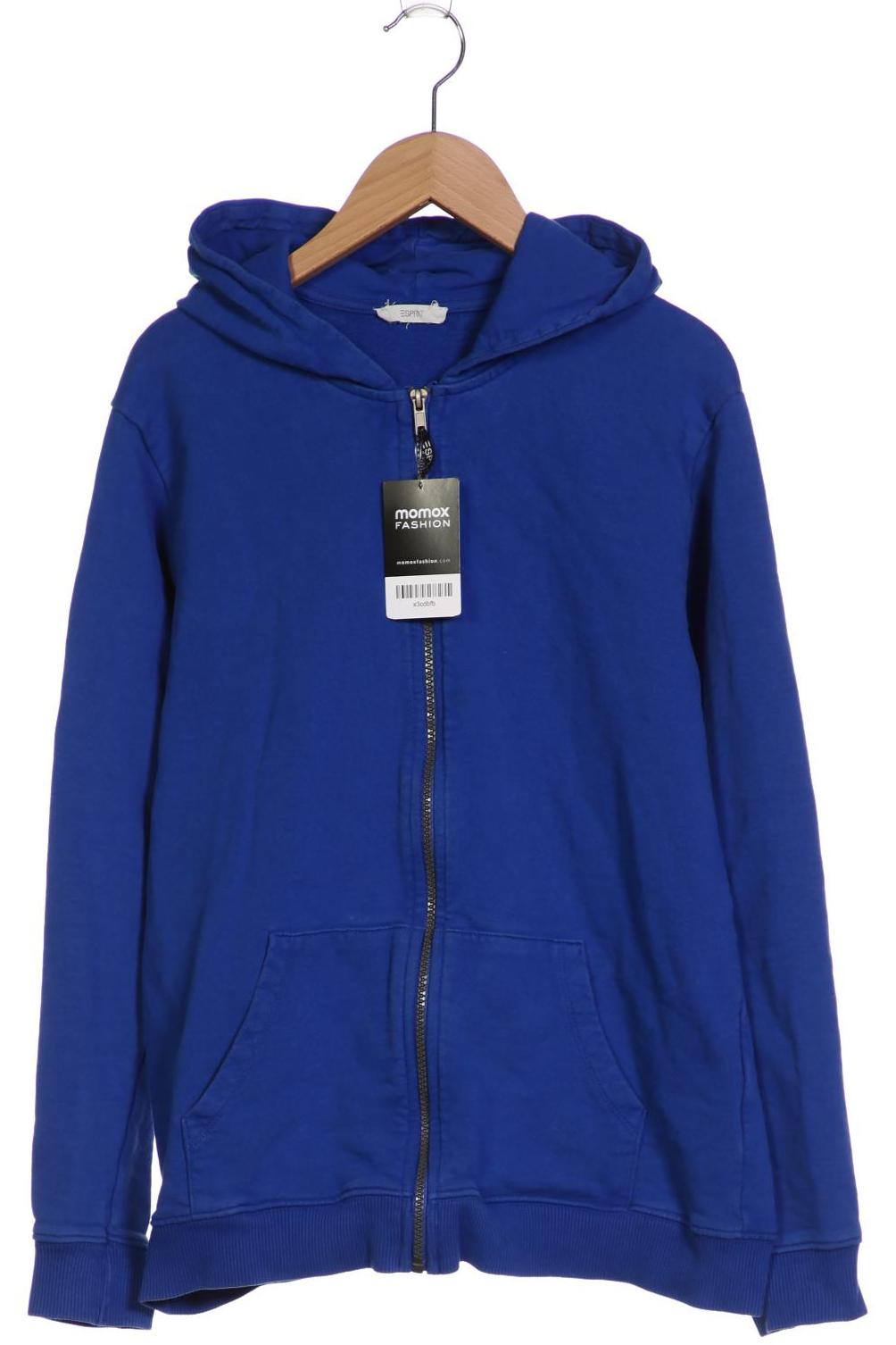 

Esprit Damen Kapuzenpullover, blau, Gr. 38