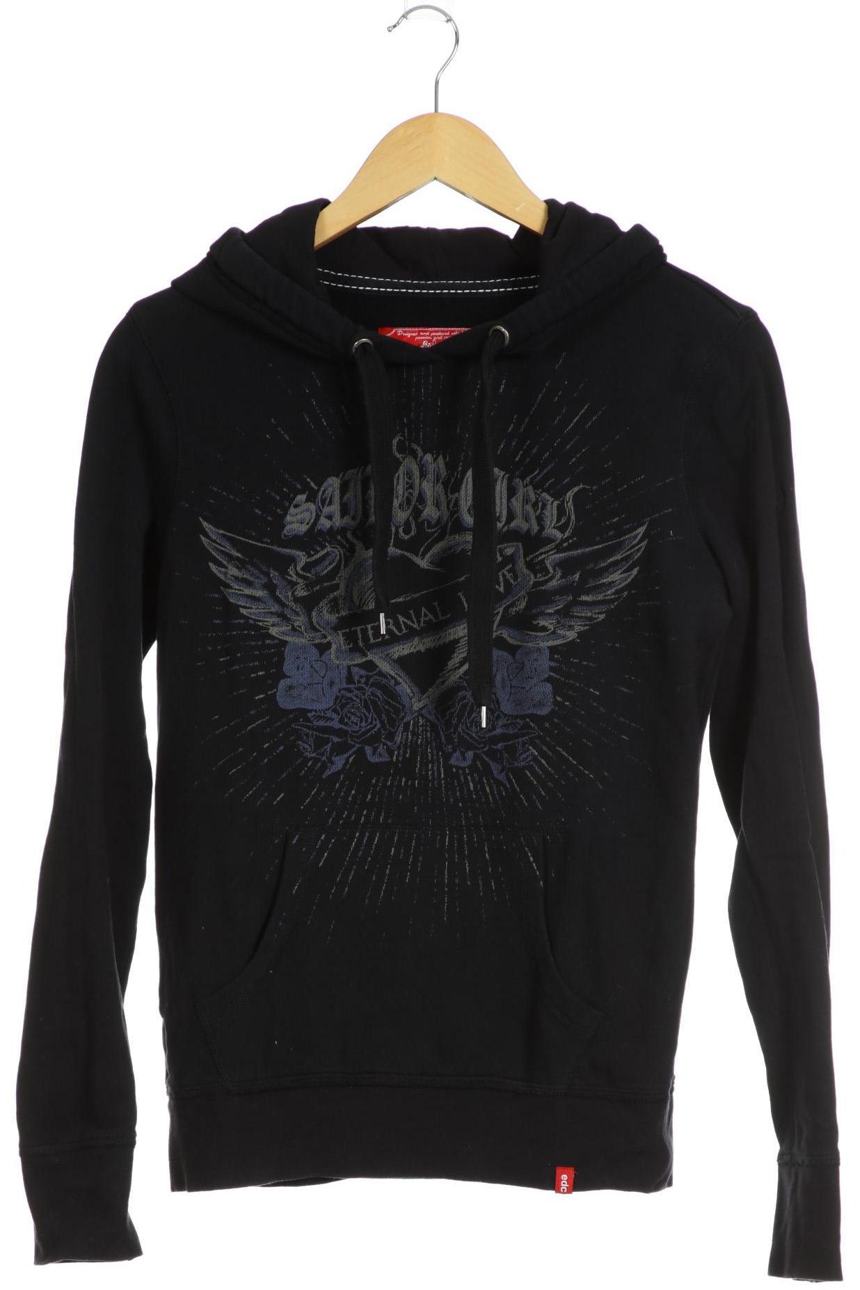 

Esprit Damen Kapuzenpullover, blau, Gr.