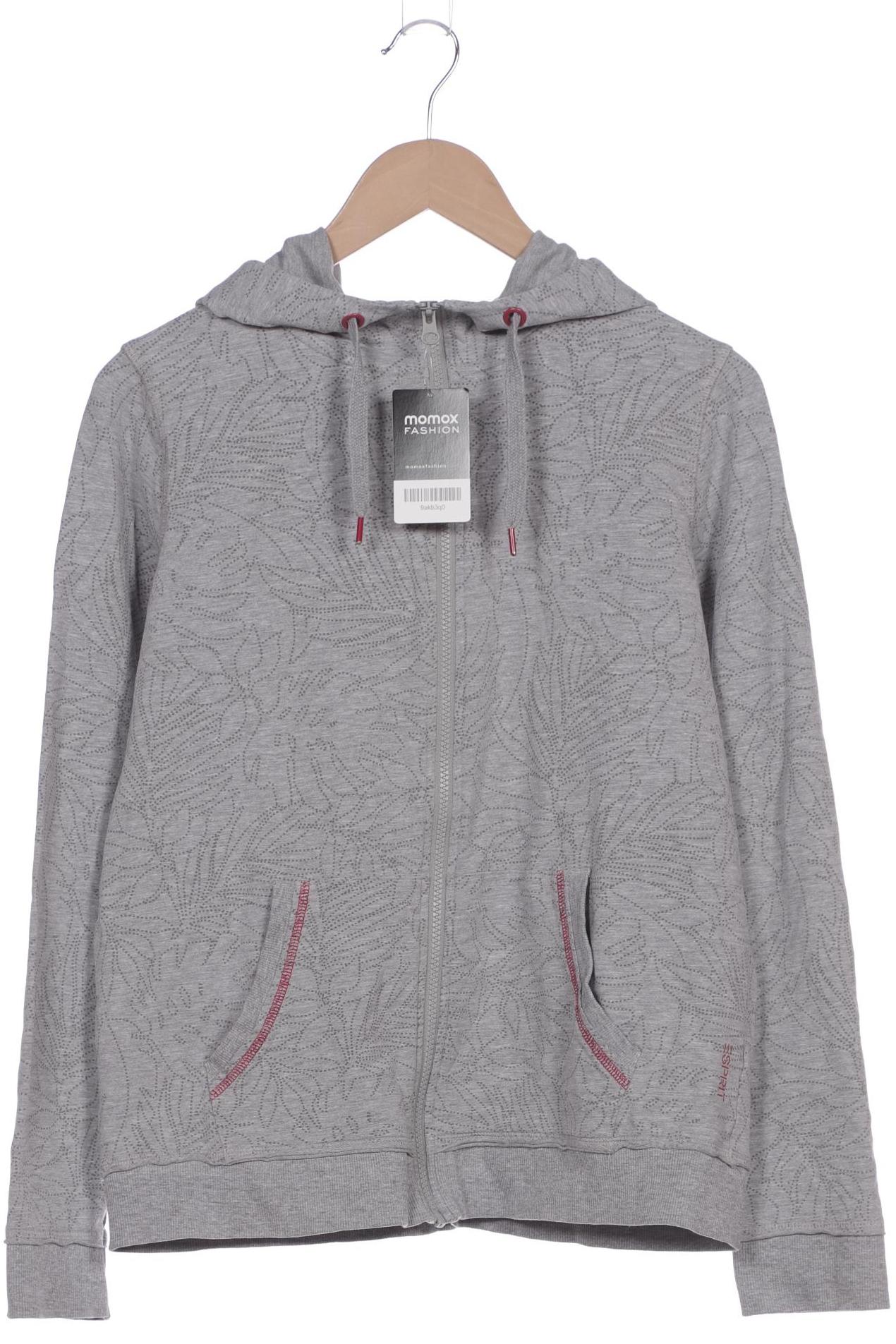 

Esprit Damen Kapuzenpullover, grau, Gr. 42