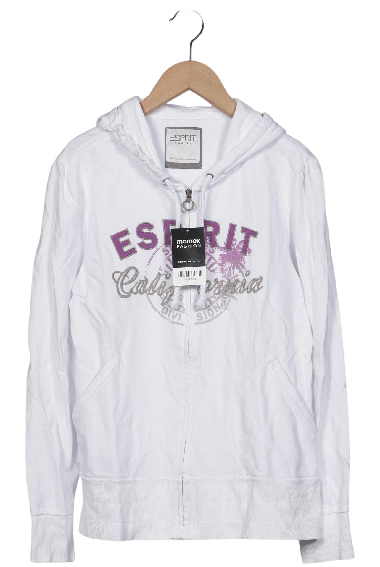 

Esprit Damen Kapuzenpullover, weiß, Gr. 42