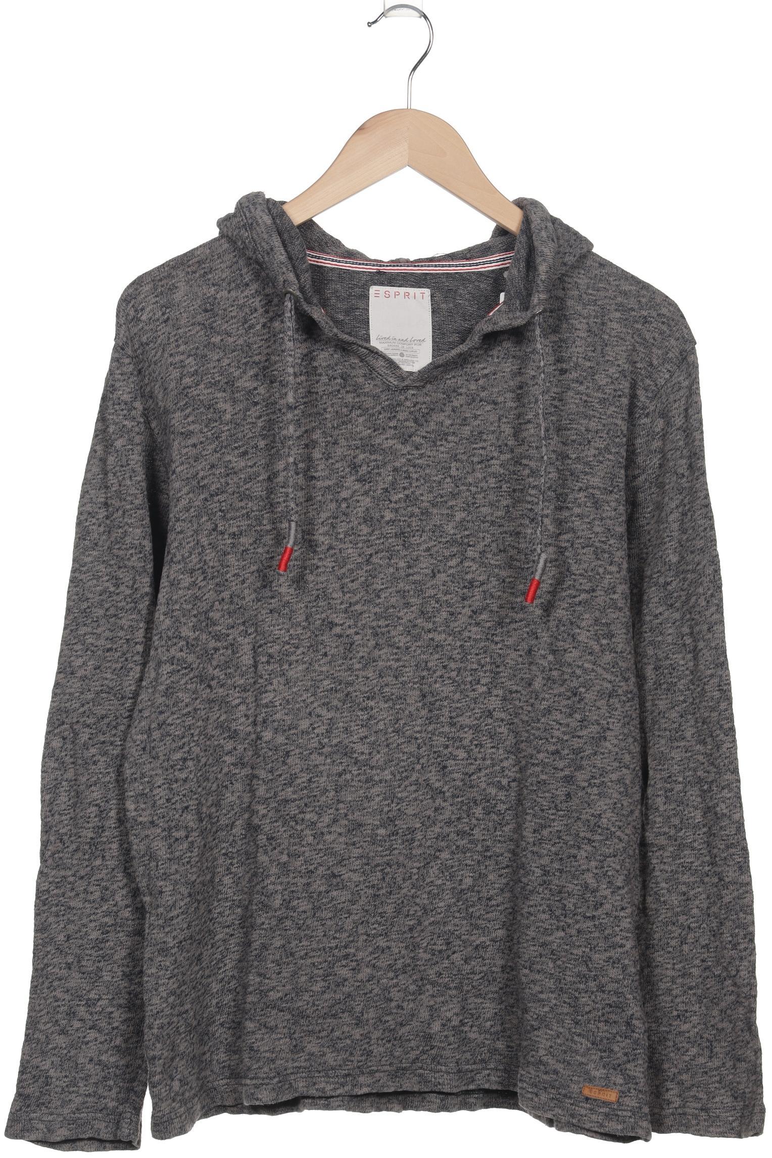 

Esprit Damen Kapuzenpullover, grau, Gr. 44