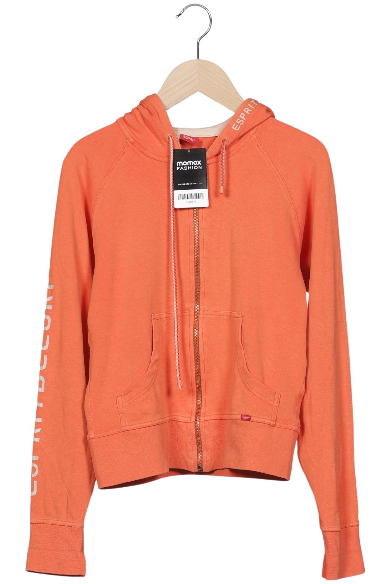 

Esprit Damen Kapuzenpullover, orange, Gr. 38