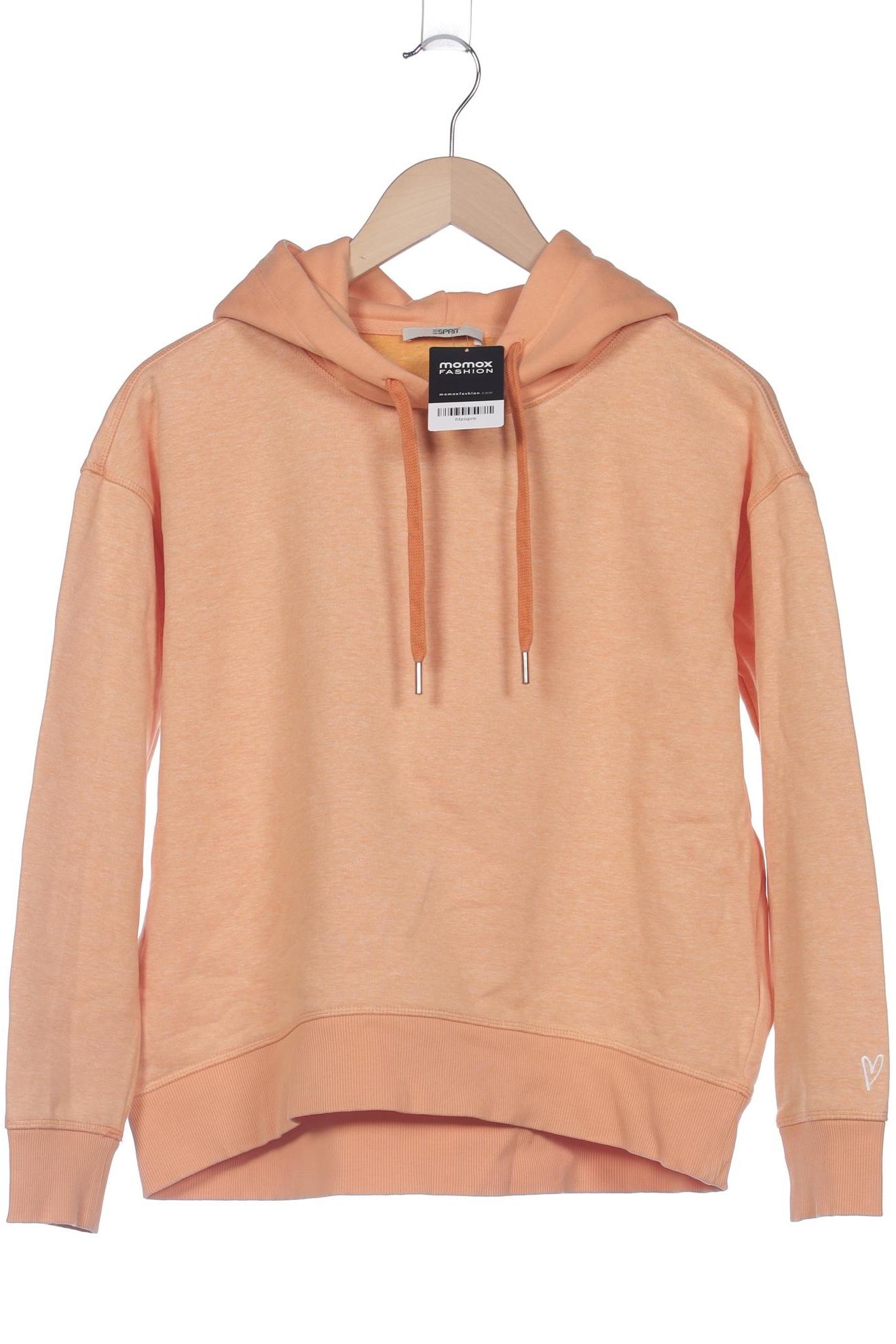

Esprit Damen Kapuzenpullover, orange, Gr. 36