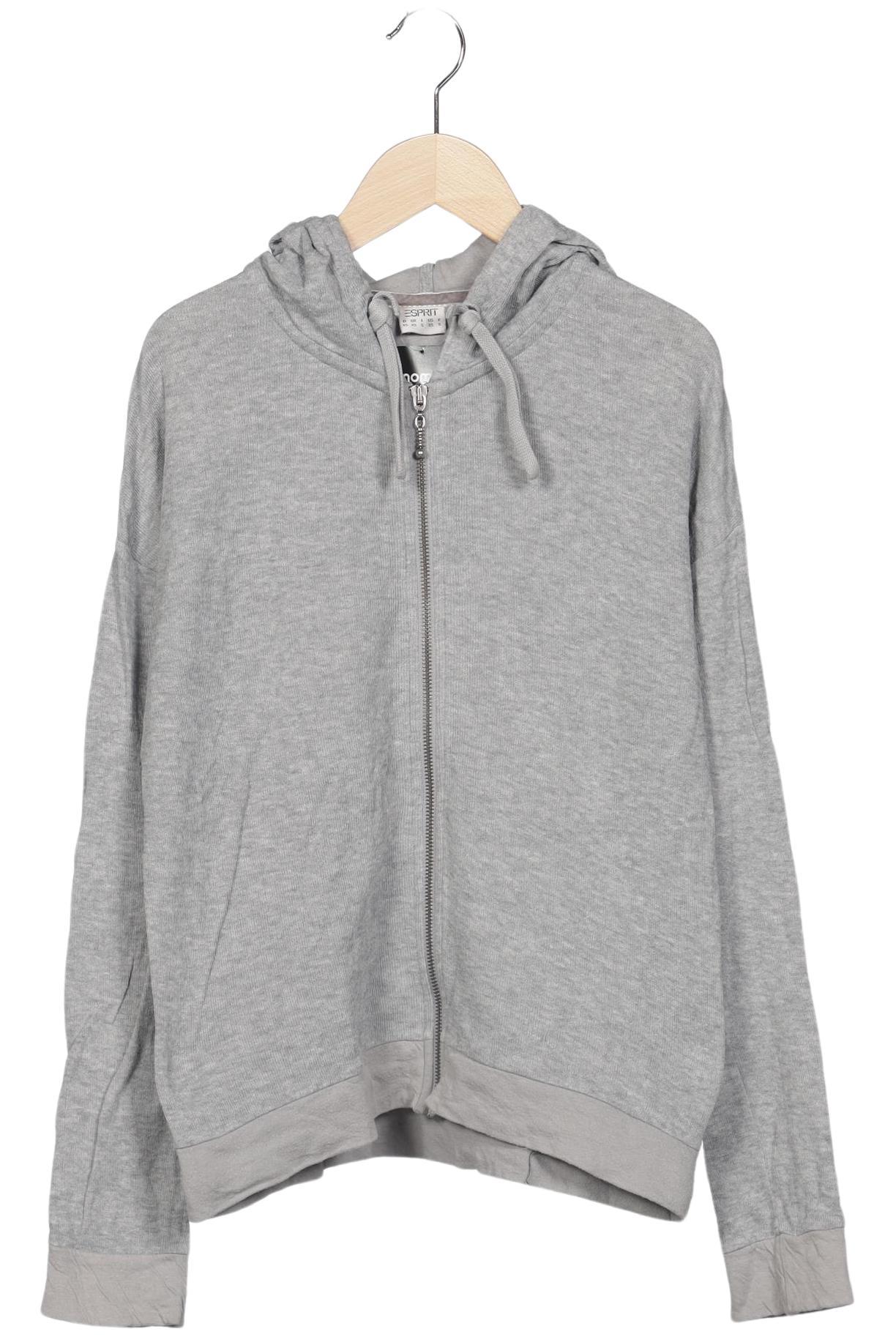 

Esprit Damen Kapuzenpullover, grau, Gr. 34