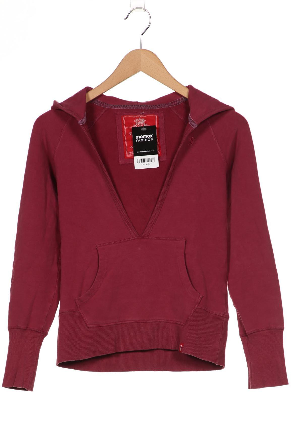 

Esprit Damen Kapuzenpullover, bordeaux, Gr. 38