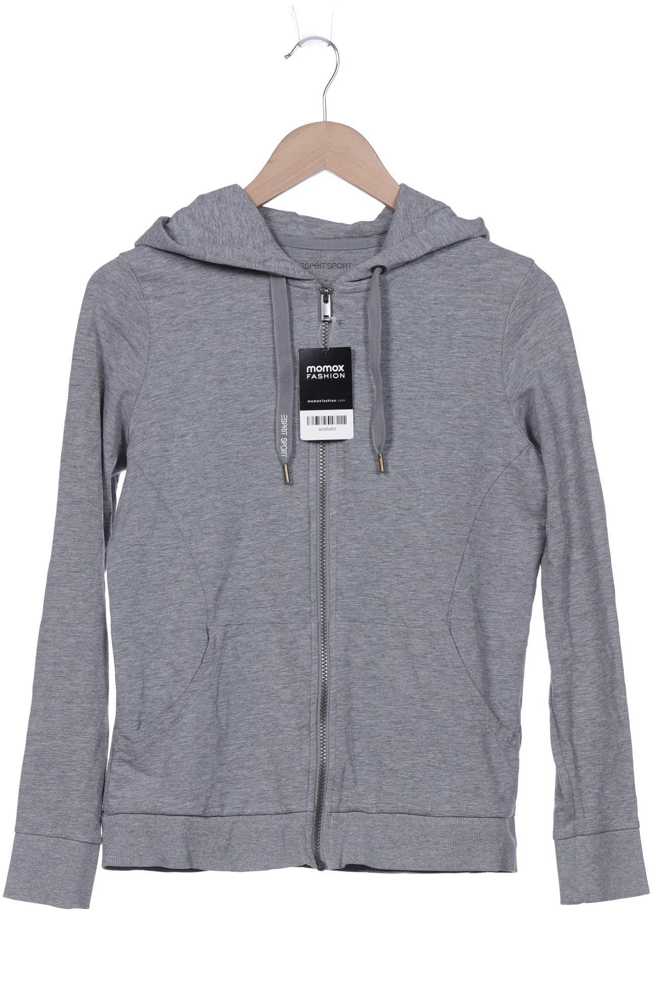 

Esprit Damen Kapuzenpullover, grau, Gr. 38
