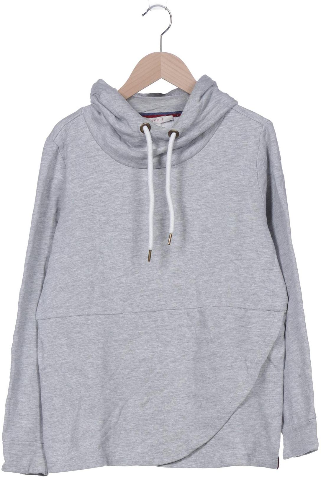 

Esprit Damen Kapuzenpullover, grau, Gr. 36
