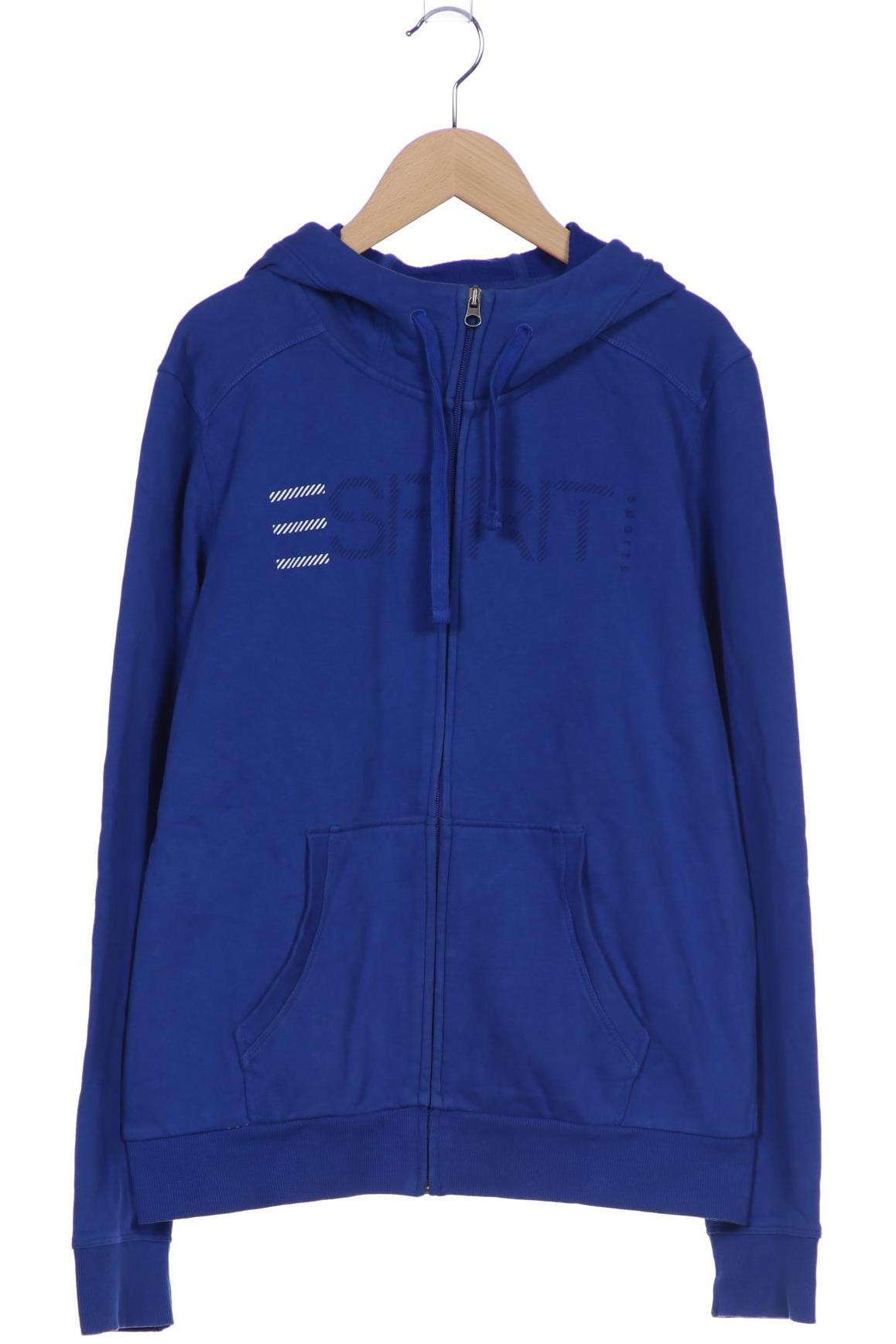 

Esprit Damen Kapuzenpullover, blau, Gr. 42