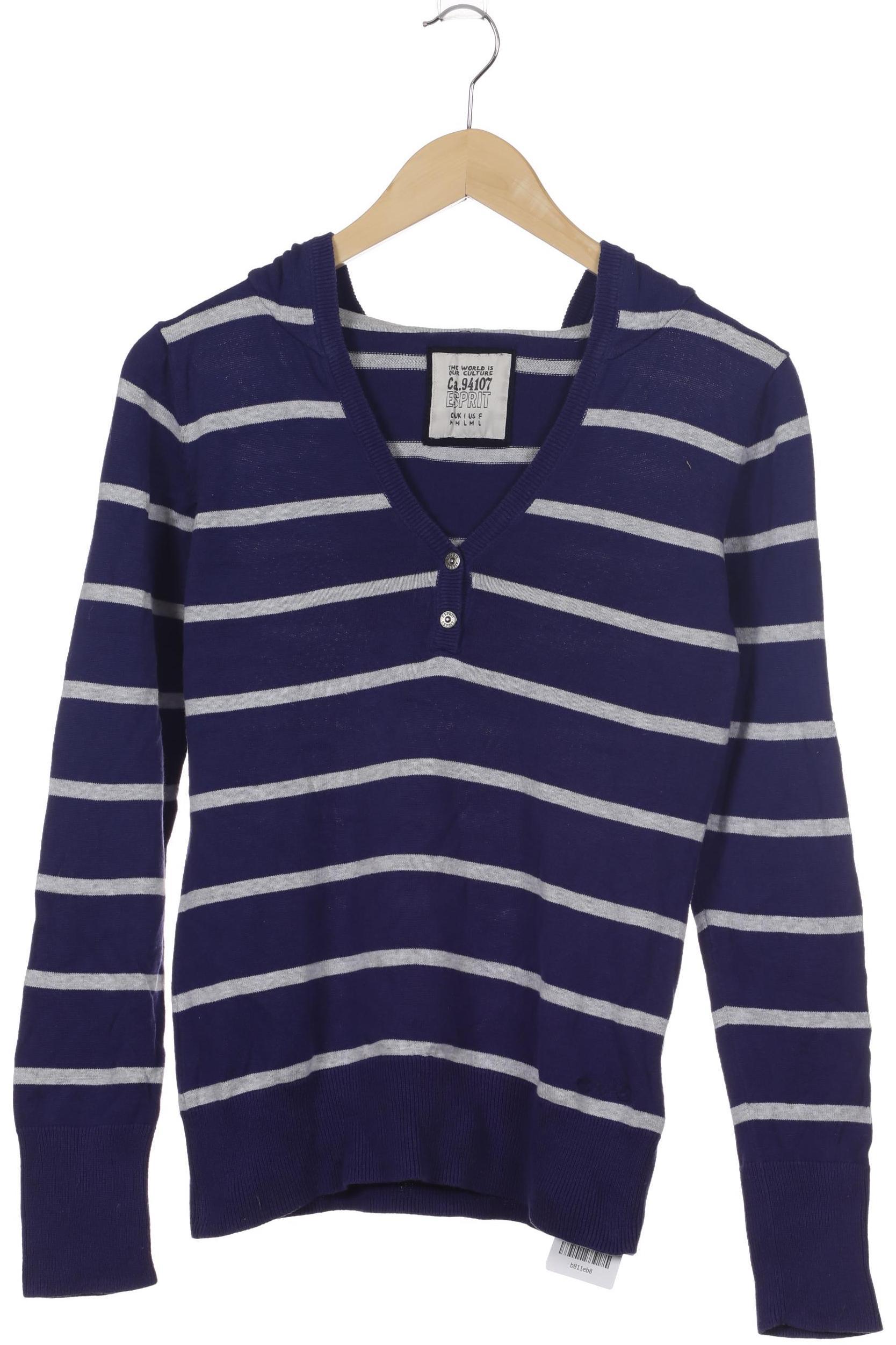 

Esprit Damen Kapuzenpullover, blau, Gr.