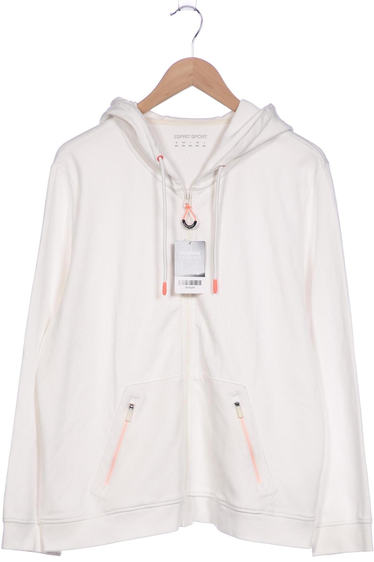 

Esprit Damen Kapuzenpullover, weiß, Gr. 46