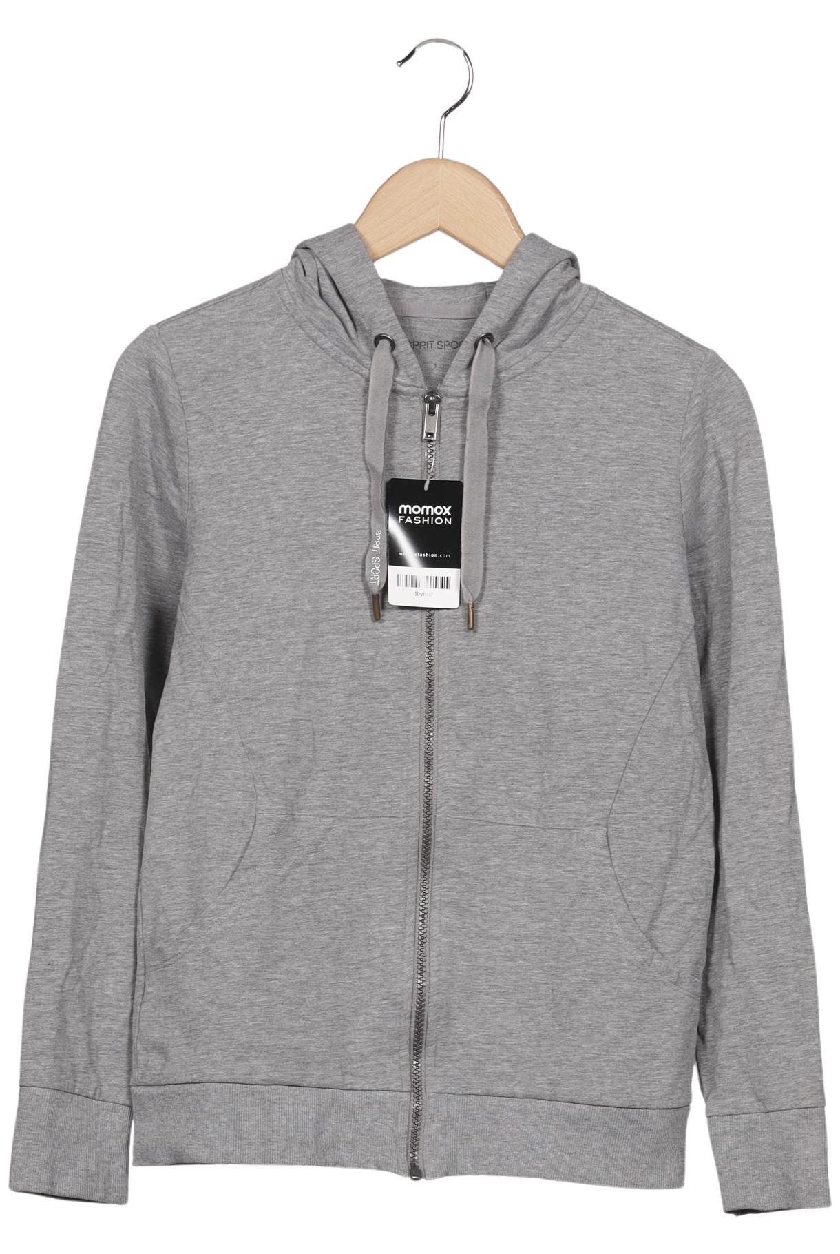 

Esprit Damen Kapuzenpullover, grau, Gr. 36