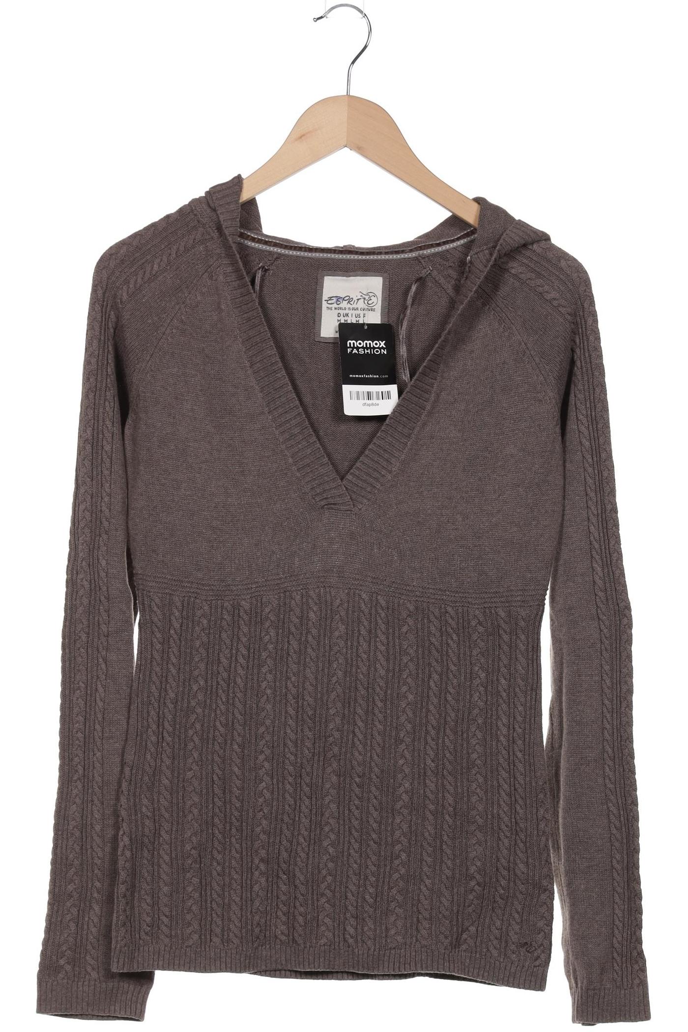 

Esprit Damen Kapuzenpullover, braun, Gr. 38