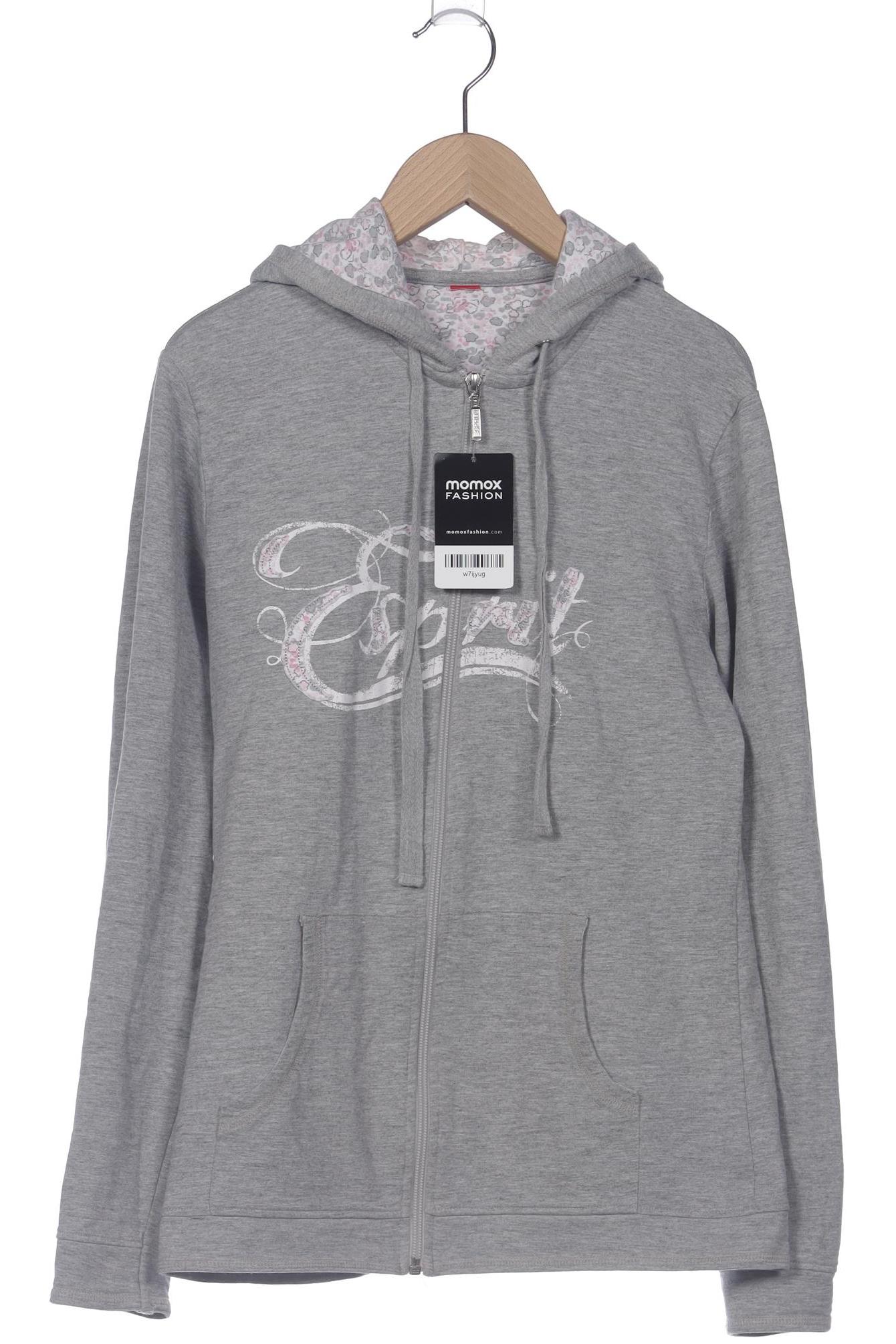 

Esprit Damen Kapuzenpullover, grau, Gr. 36