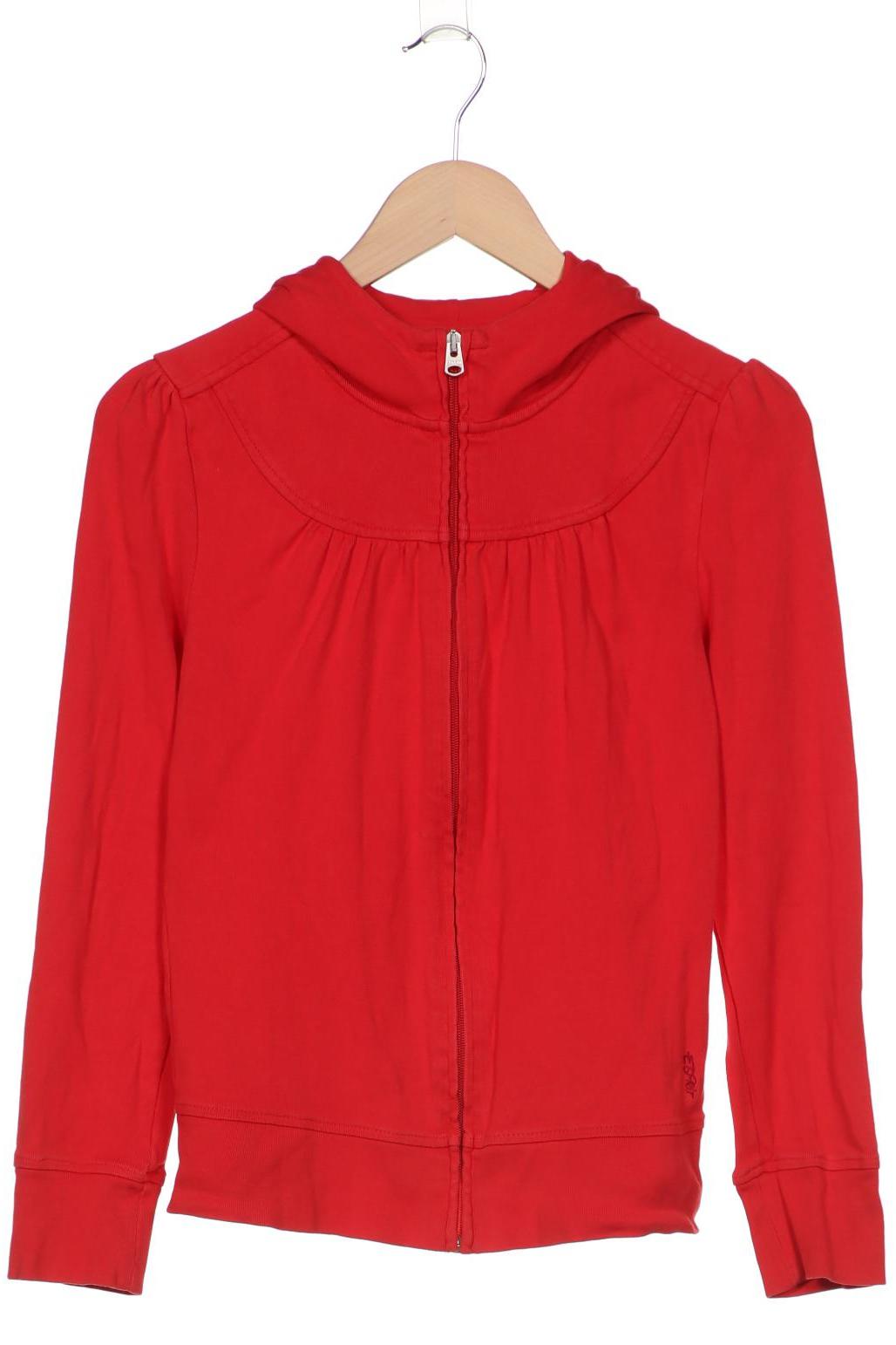 

Esprit Damen Kapuzenpullover, rot, Gr. 36
