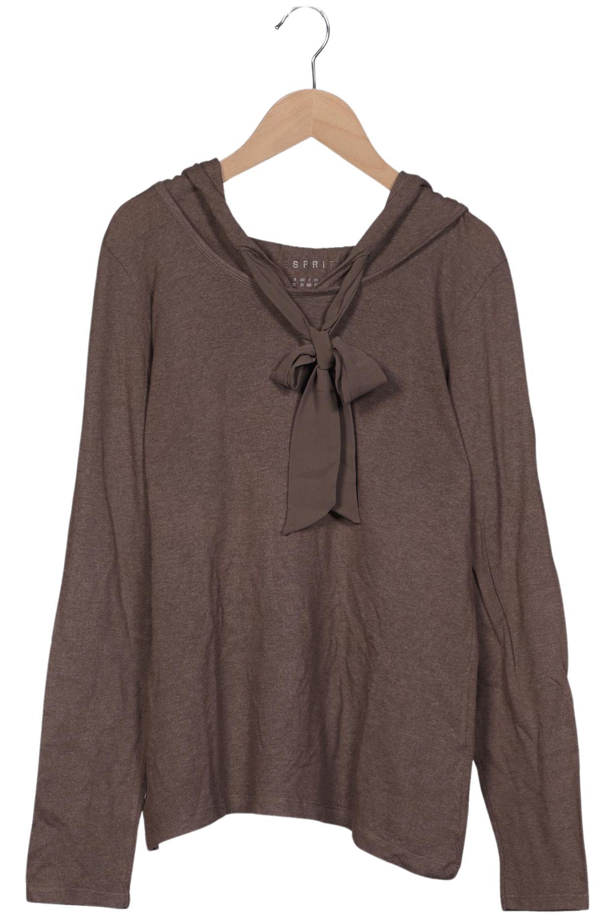 

Esprit Damen Kapuzenpullover, braun, Gr. 44