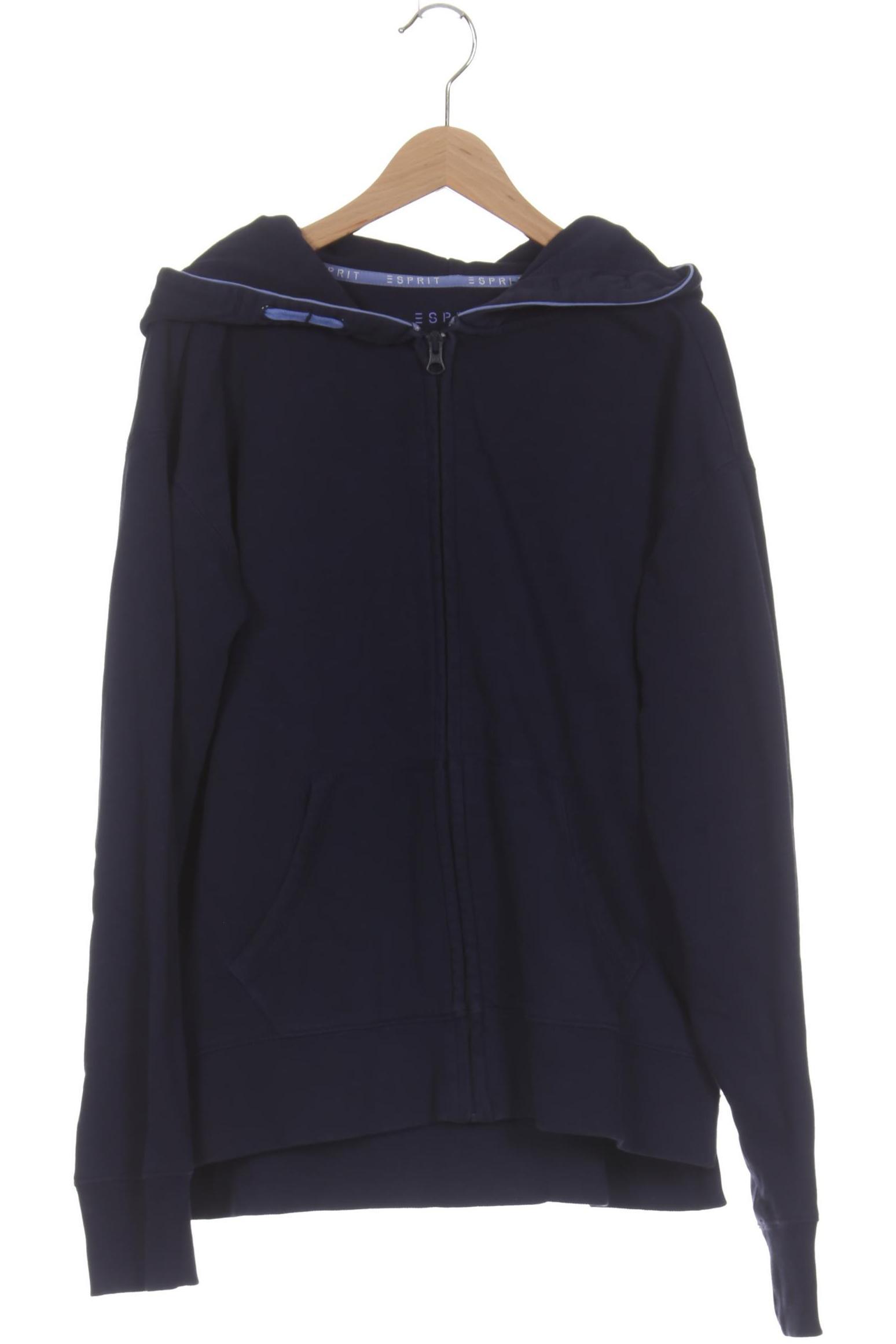 

Esprit Damen Kapuzenpullover, blau, Gr. 42