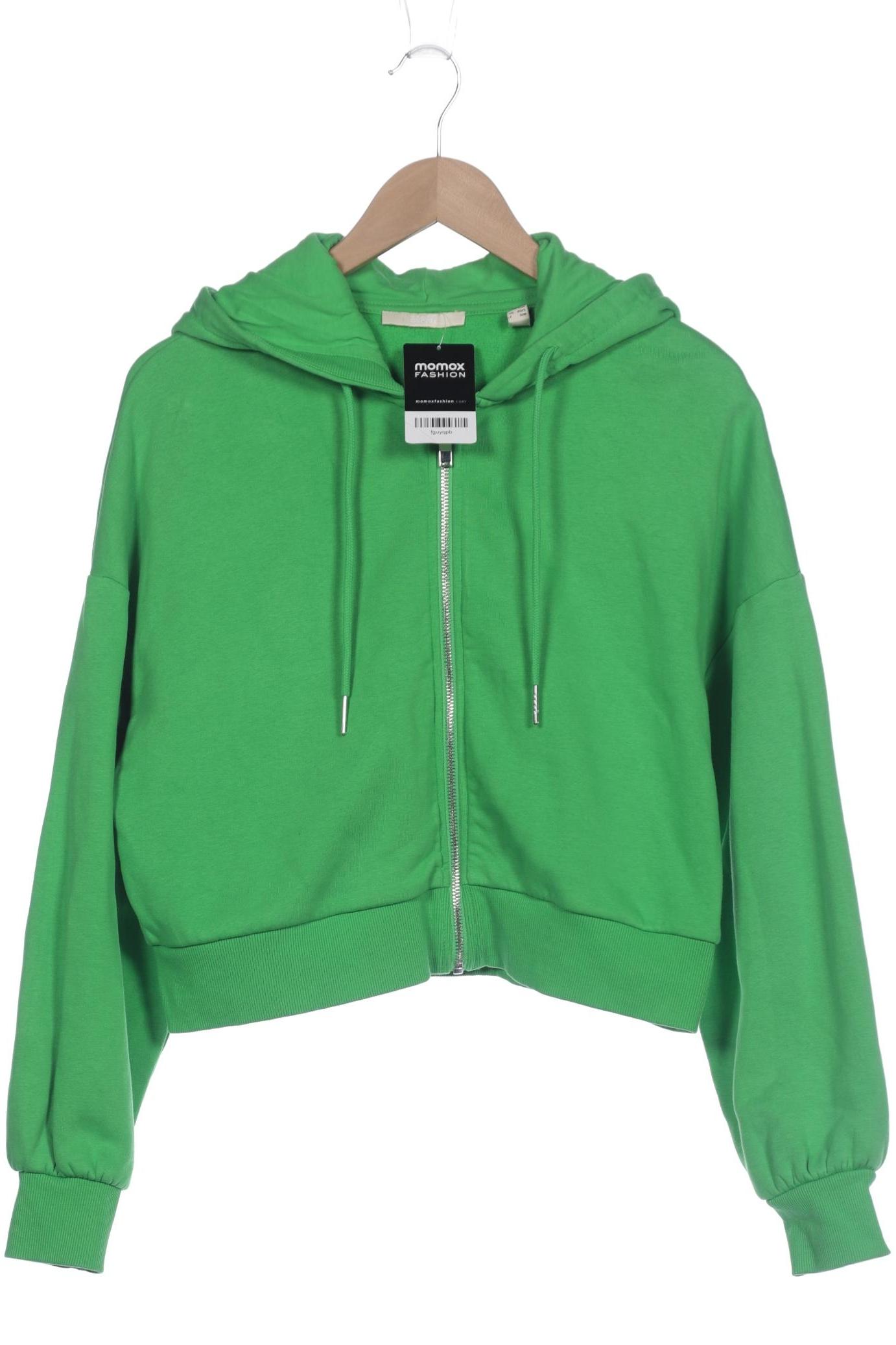 

Esprit Damen Kapuzenpullover, grün, Gr. 34