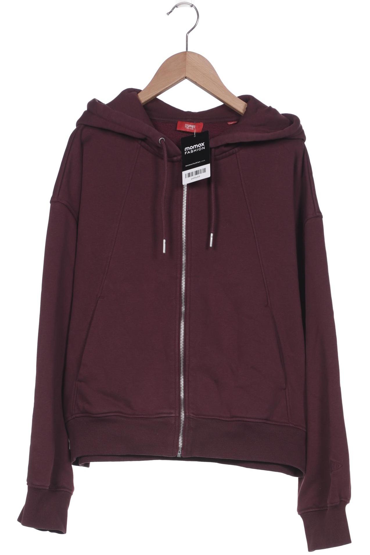 

Esprit Damen Kapuzenpullover, bordeaux, Gr. 48