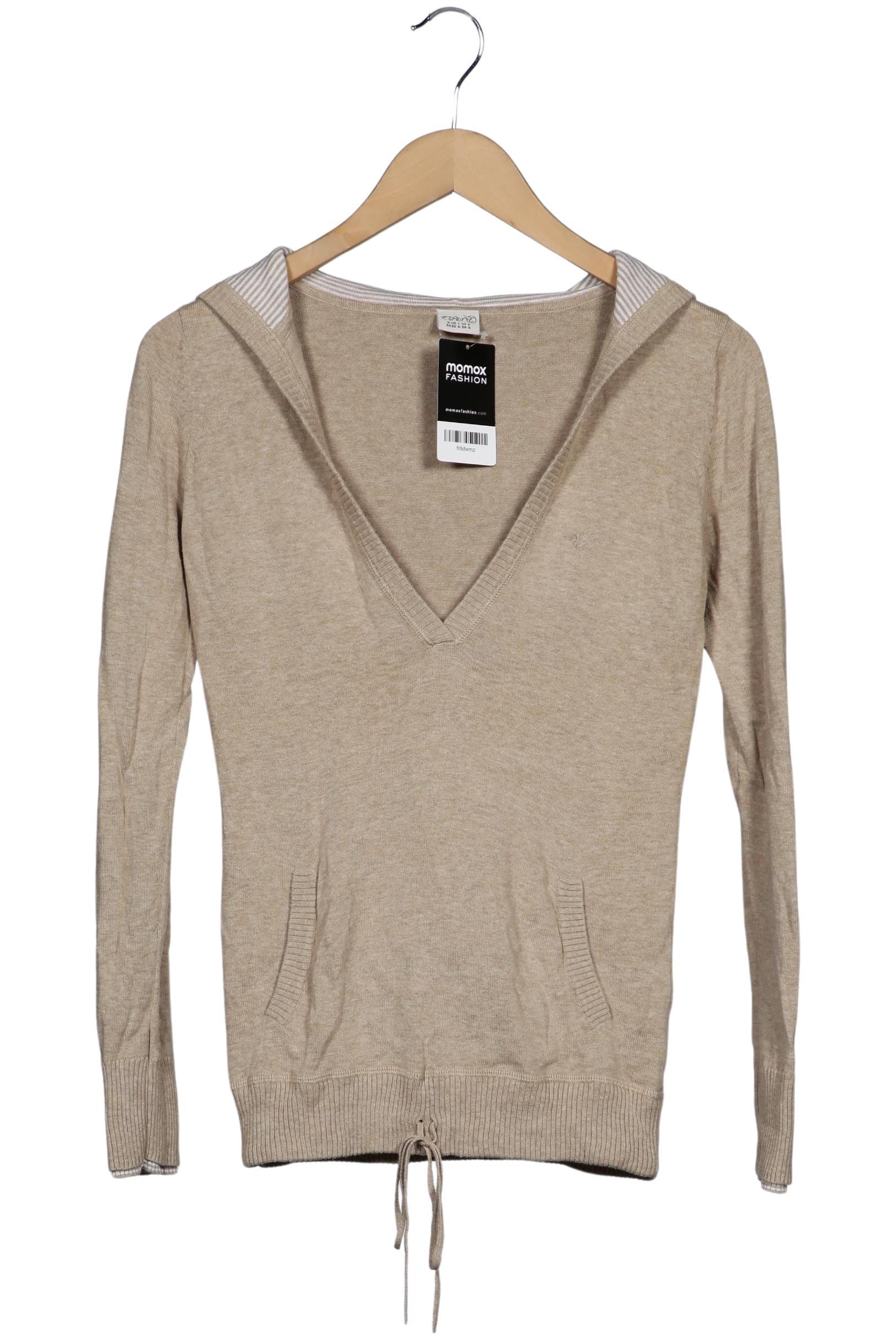 

Esprit Damen Kapuzenpullover, beige, Gr. 34