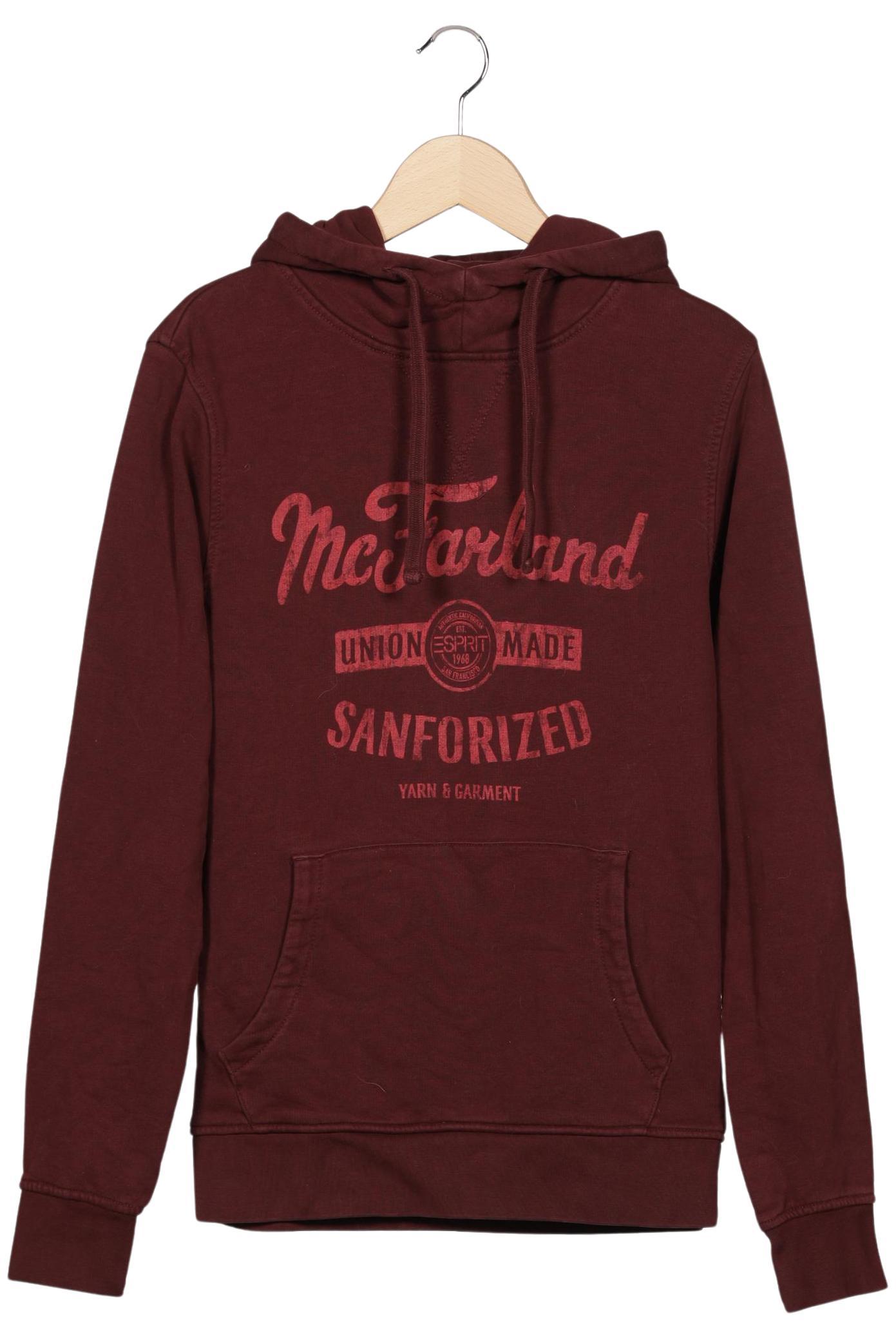 

Esprit Damen Kapuzenpullover, bordeaux, Gr. 38