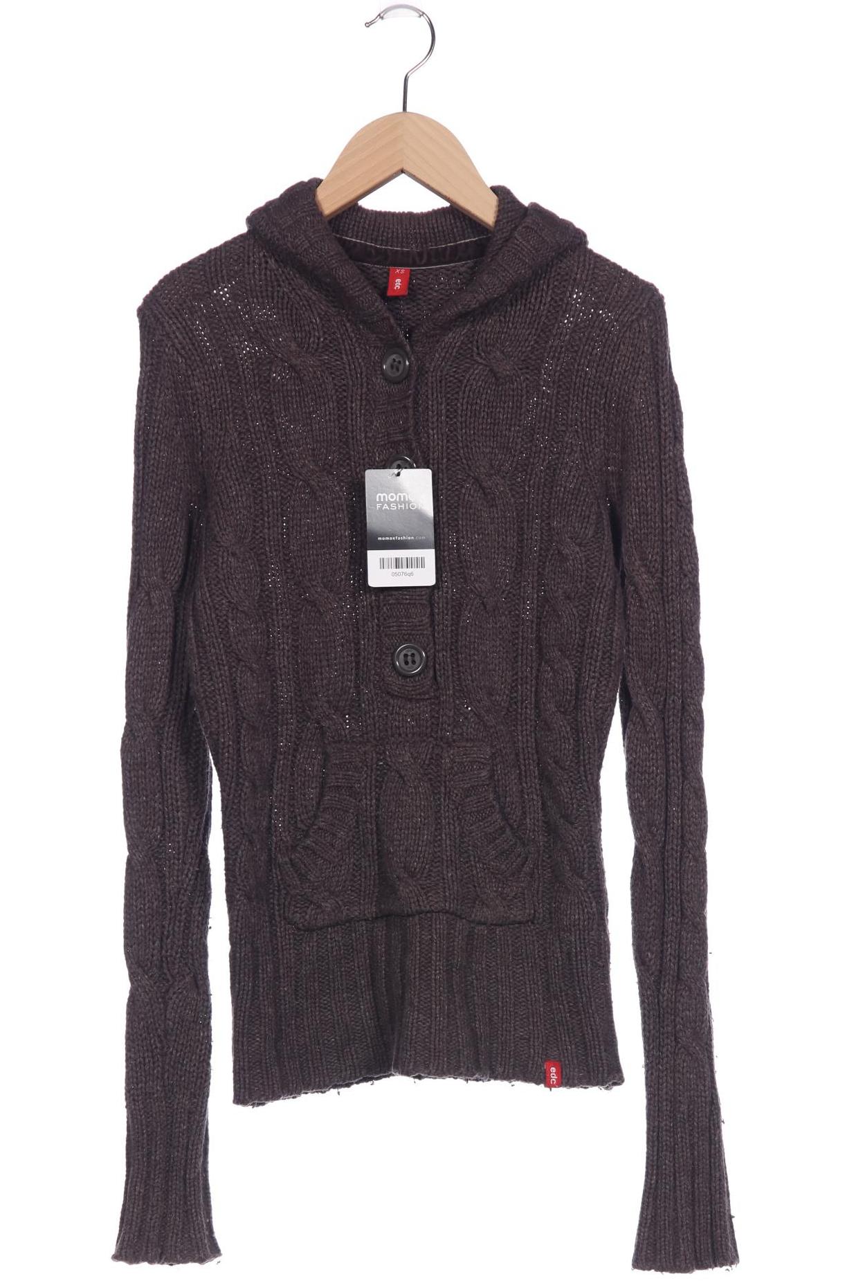 

Esprit Damen Kapuzenpullover, grau, Gr. 34