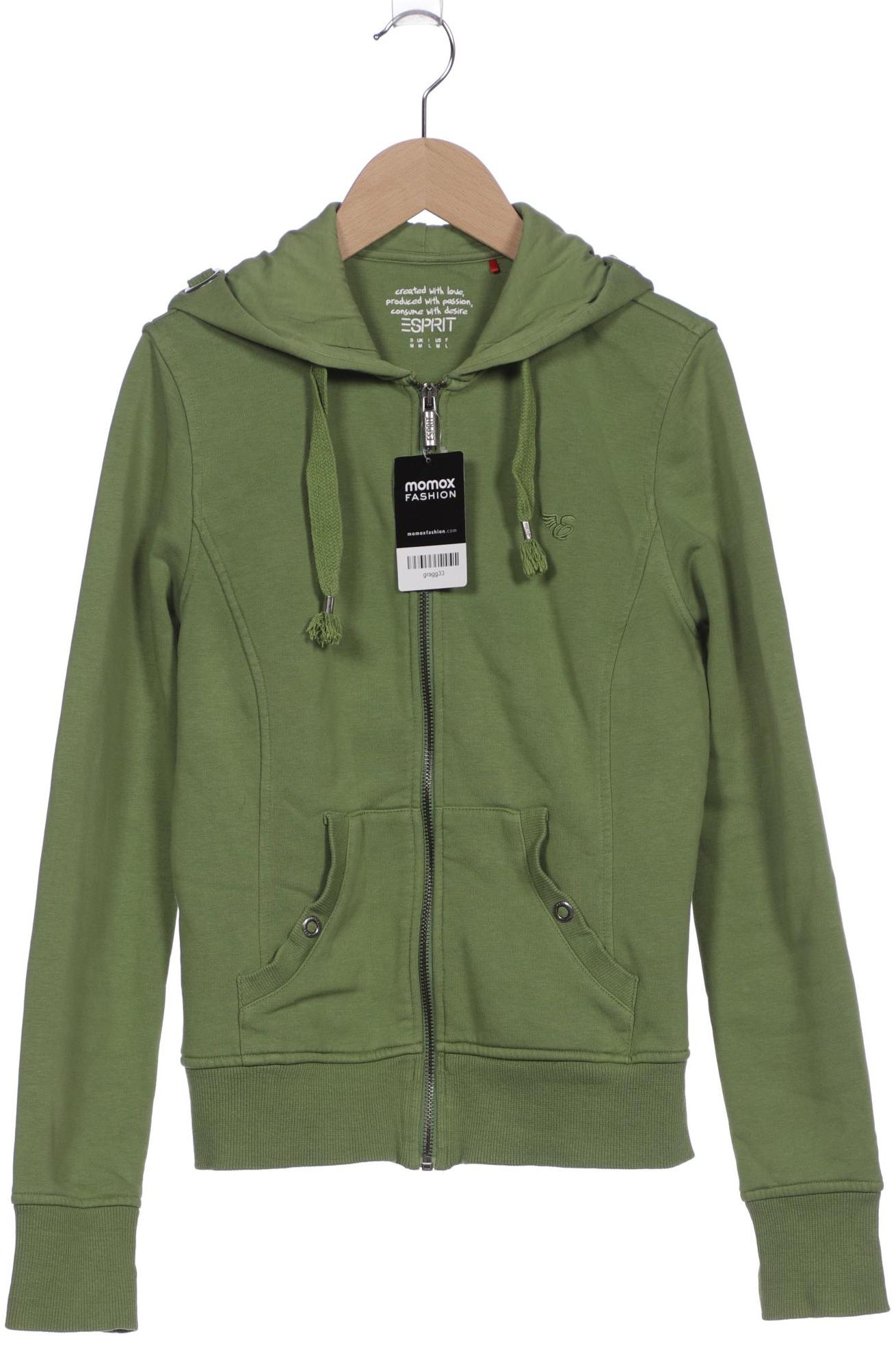 

Esprit Damen Kapuzenpullover, grün, Gr. 38