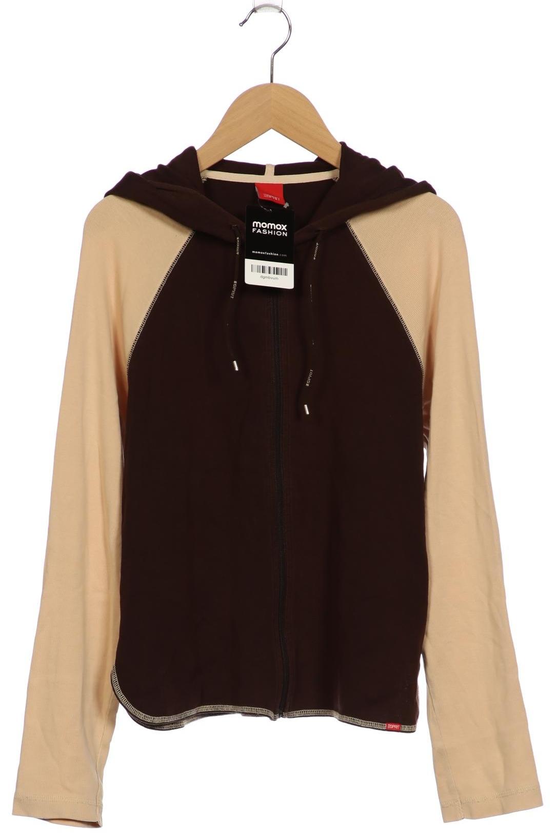 

Esprit Damen Kapuzenpullover, braun, Gr. 42