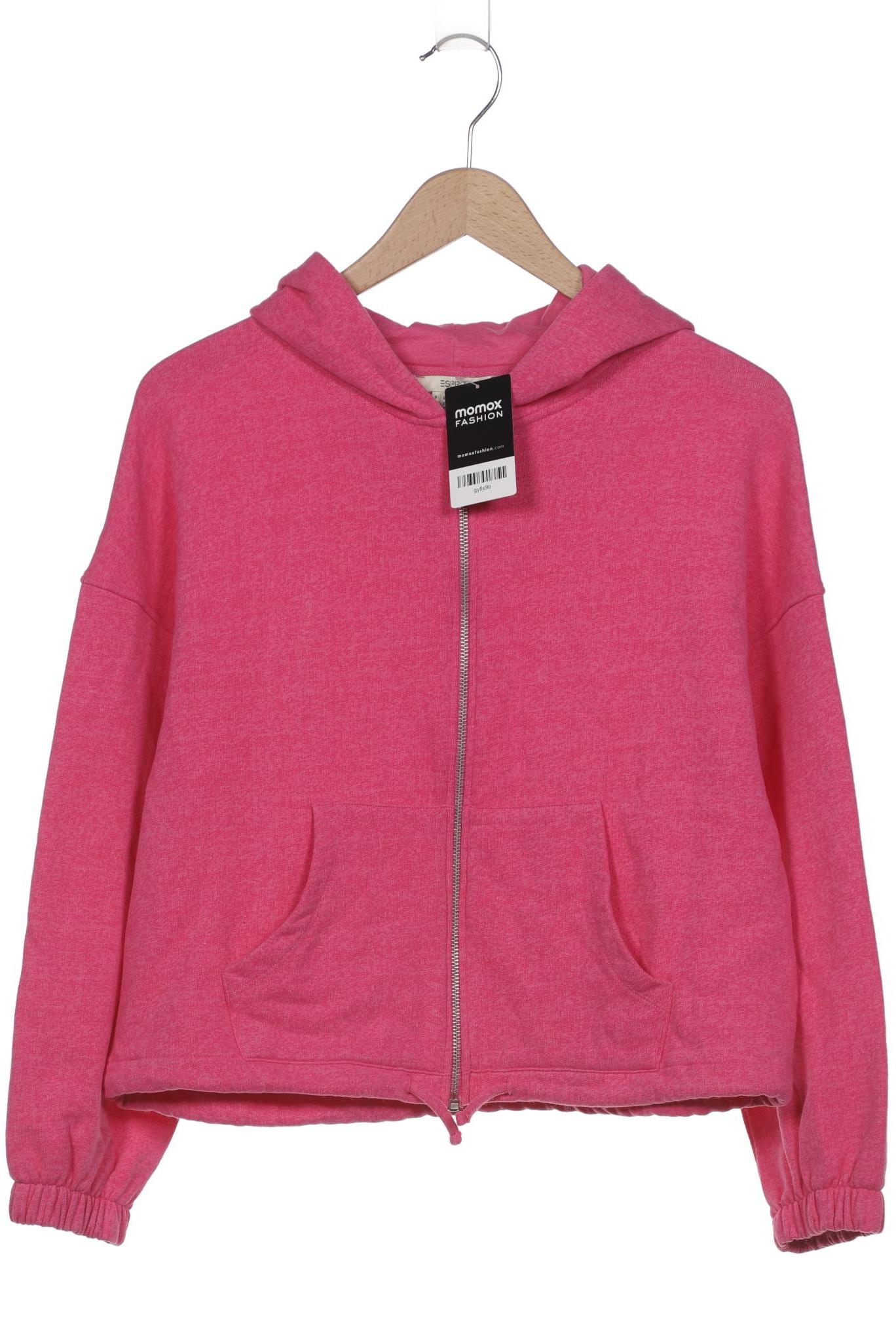 

Esprit Damen Kapuzenpullover, pink, Gr. 34