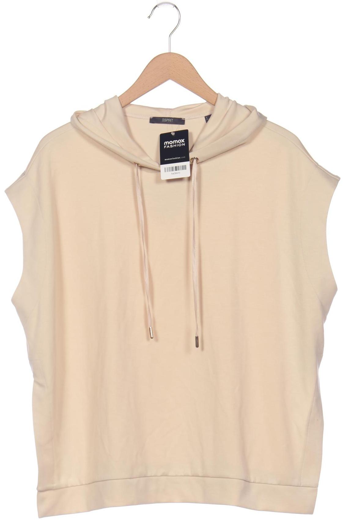 

Esprit Damen Kapuzenpullover, beige, Gr. 42