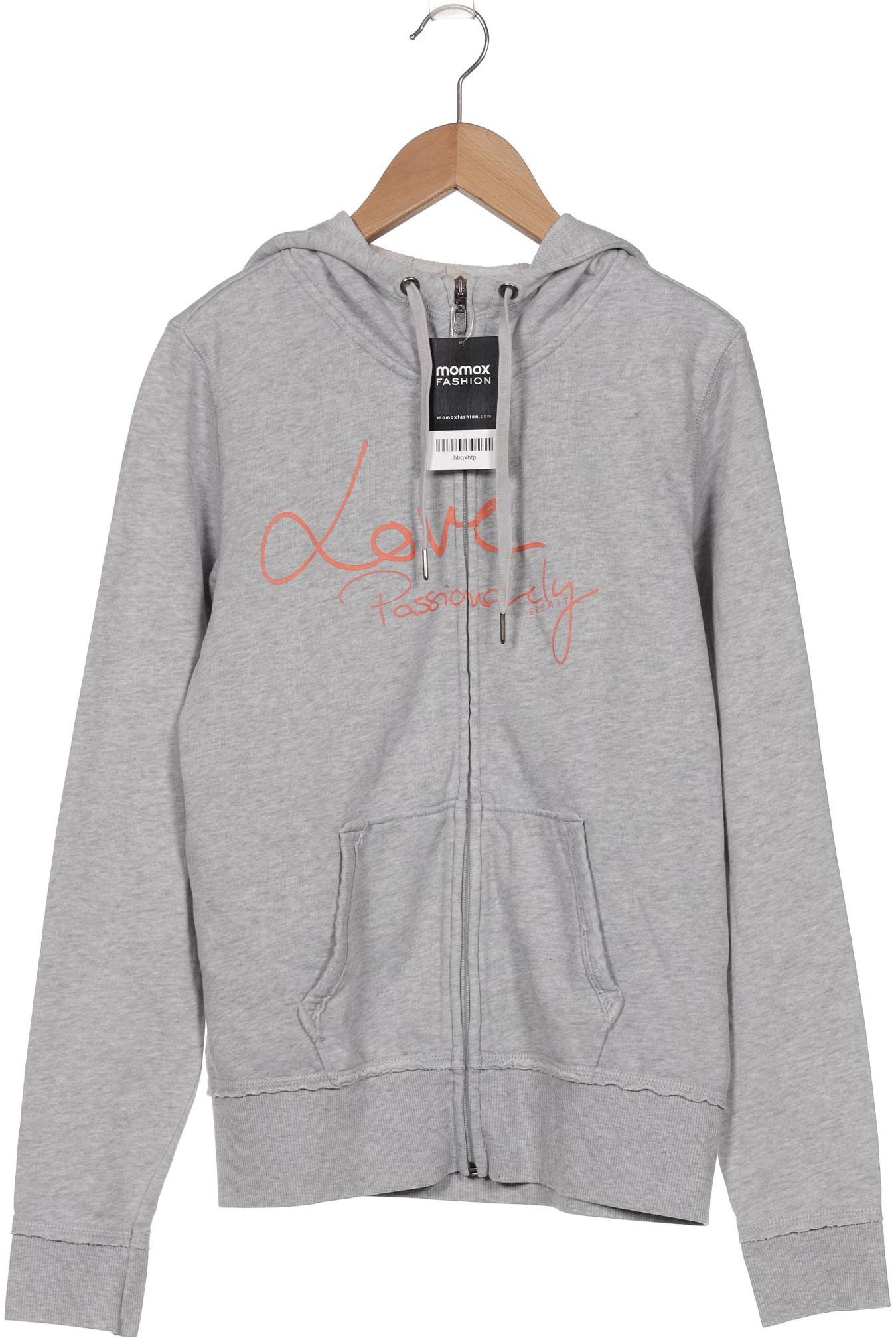 

Esprit Damen Kapuzenpullover, grau, Gr. 38