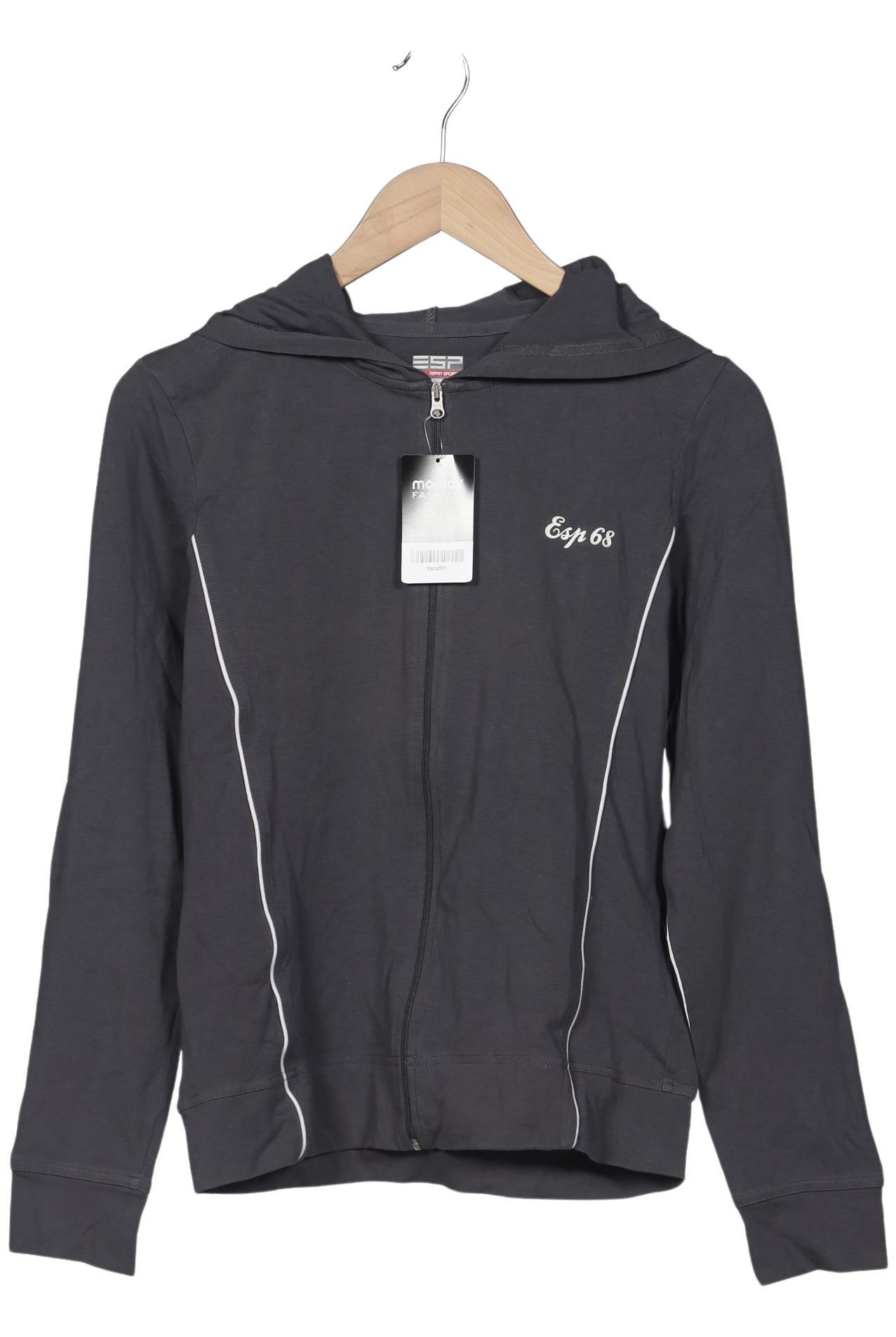 

Esprit Damen Kapuzenpullover, grau, Gr. 42