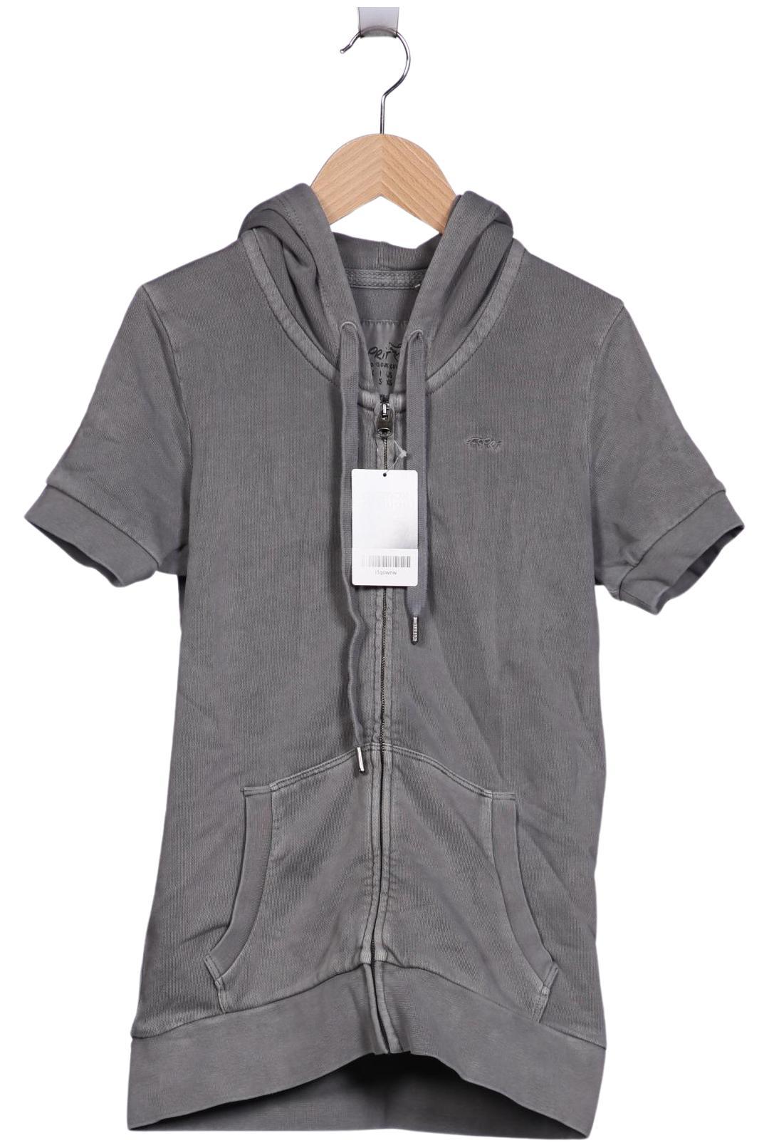 

Esprit Damen Kapuzenpullover, grau, Gr. 34