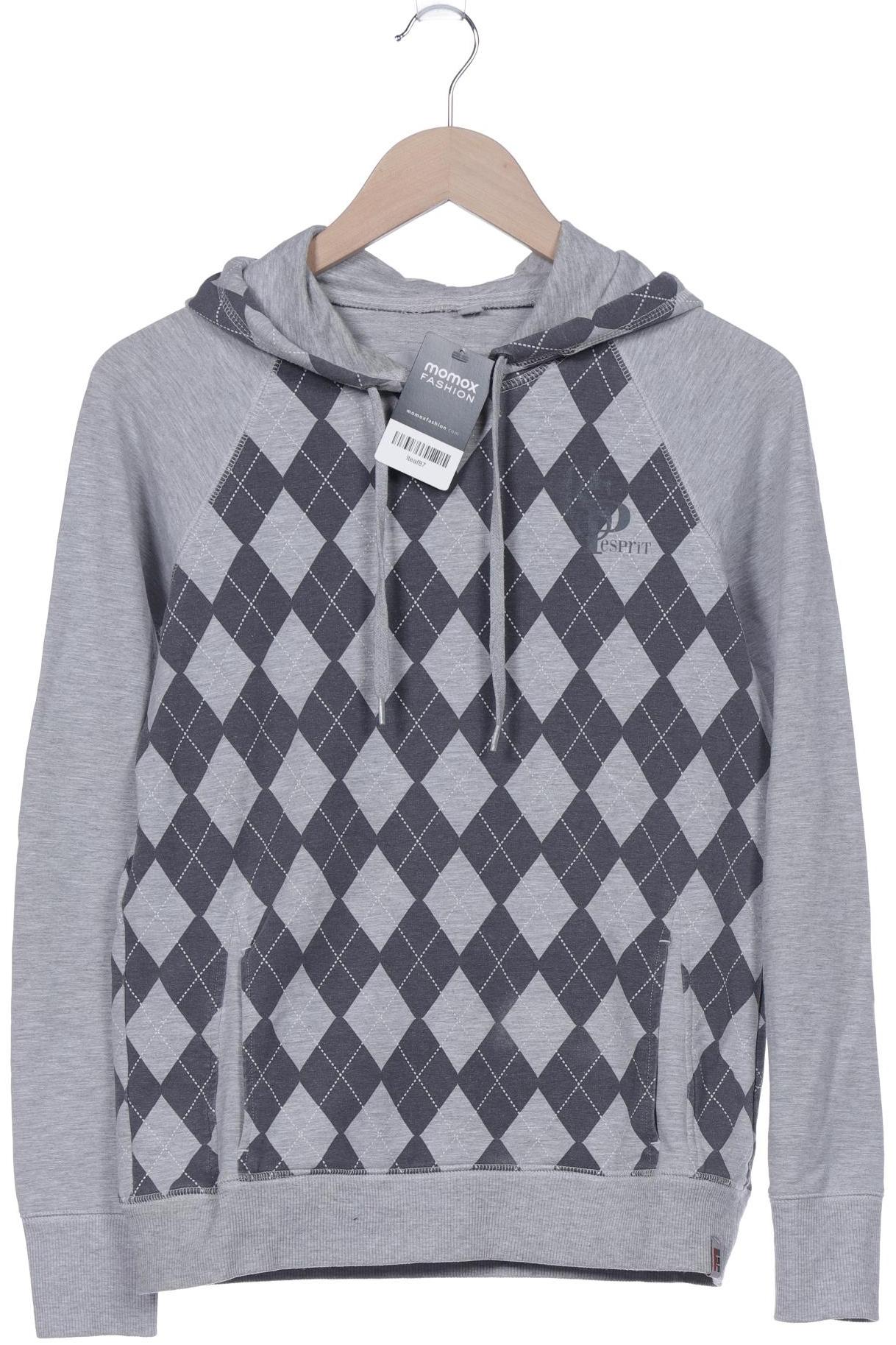 

Esprit Damen Kapuzenpullover, grau, Gr. 38