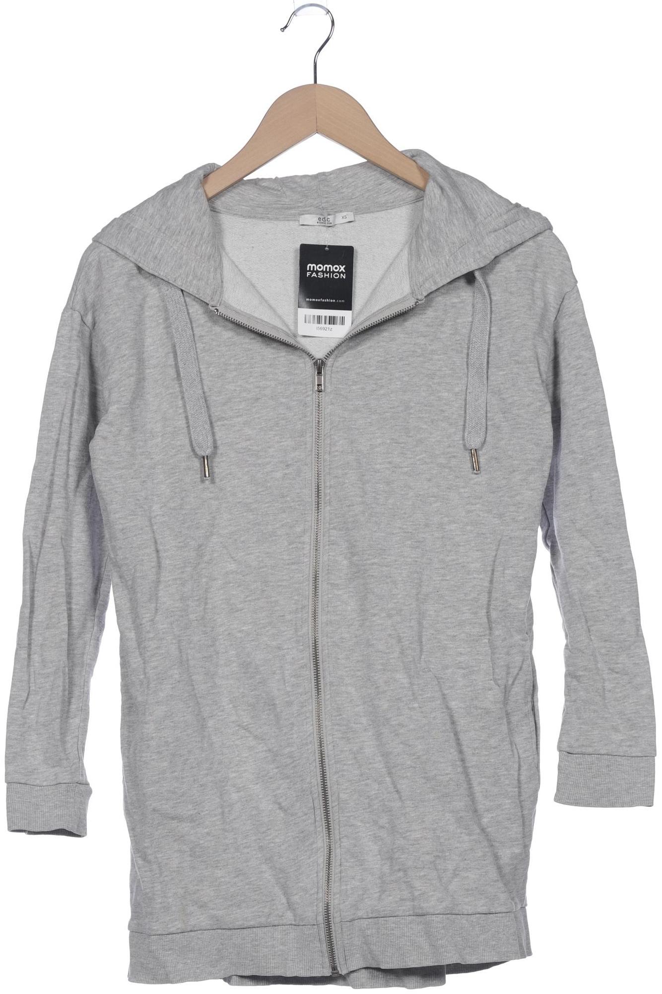

Esprit Damen Kapuzenpullover, grau, Gr. 34