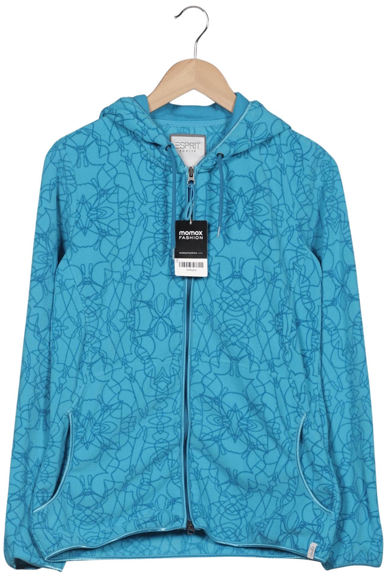 

Esprit Damen Kapuzenpullover, blau, Gr. 44