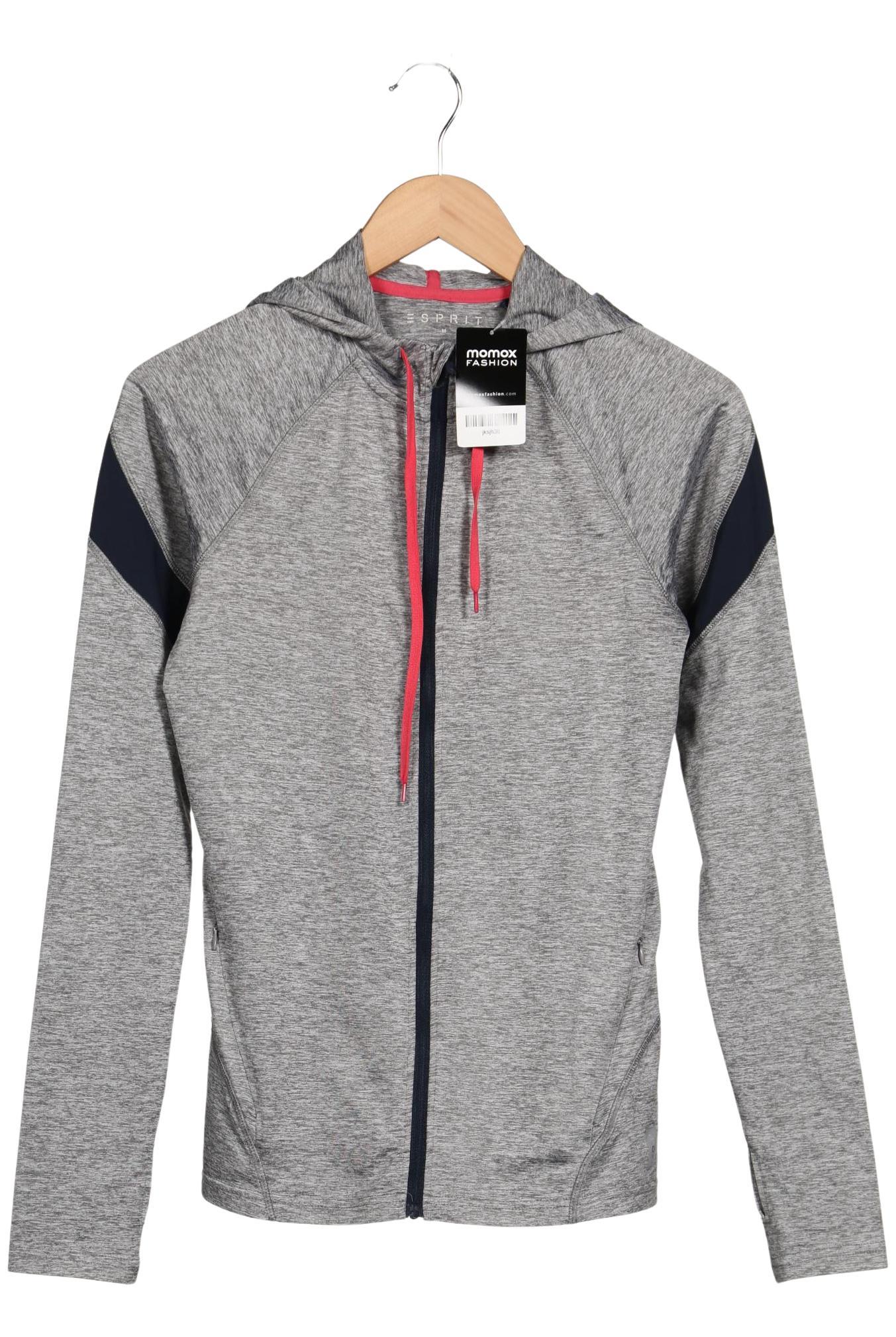 

Esprit Damen Kapuzenpullover, grau, Gr. 38